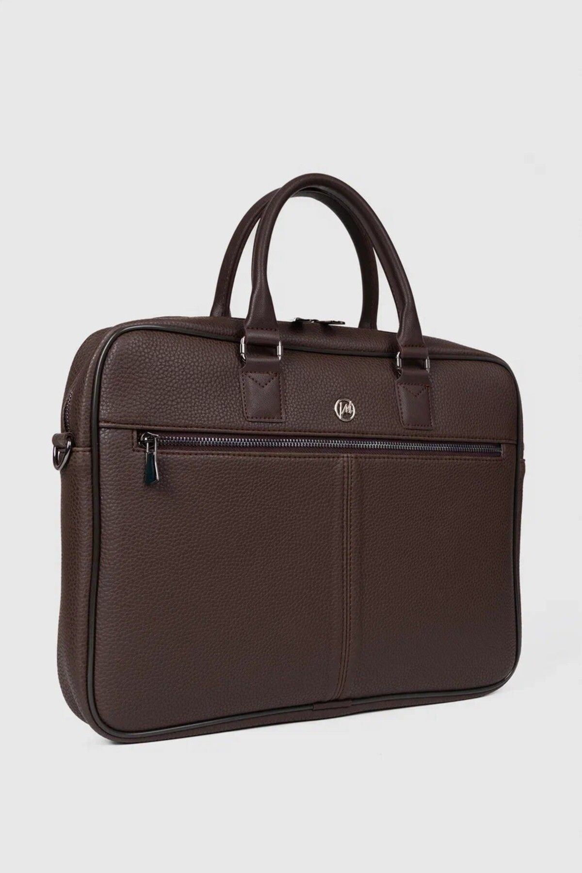 MORCA-13"-14.6" Inch Unisex Laptop and Briefcase - Brown 2