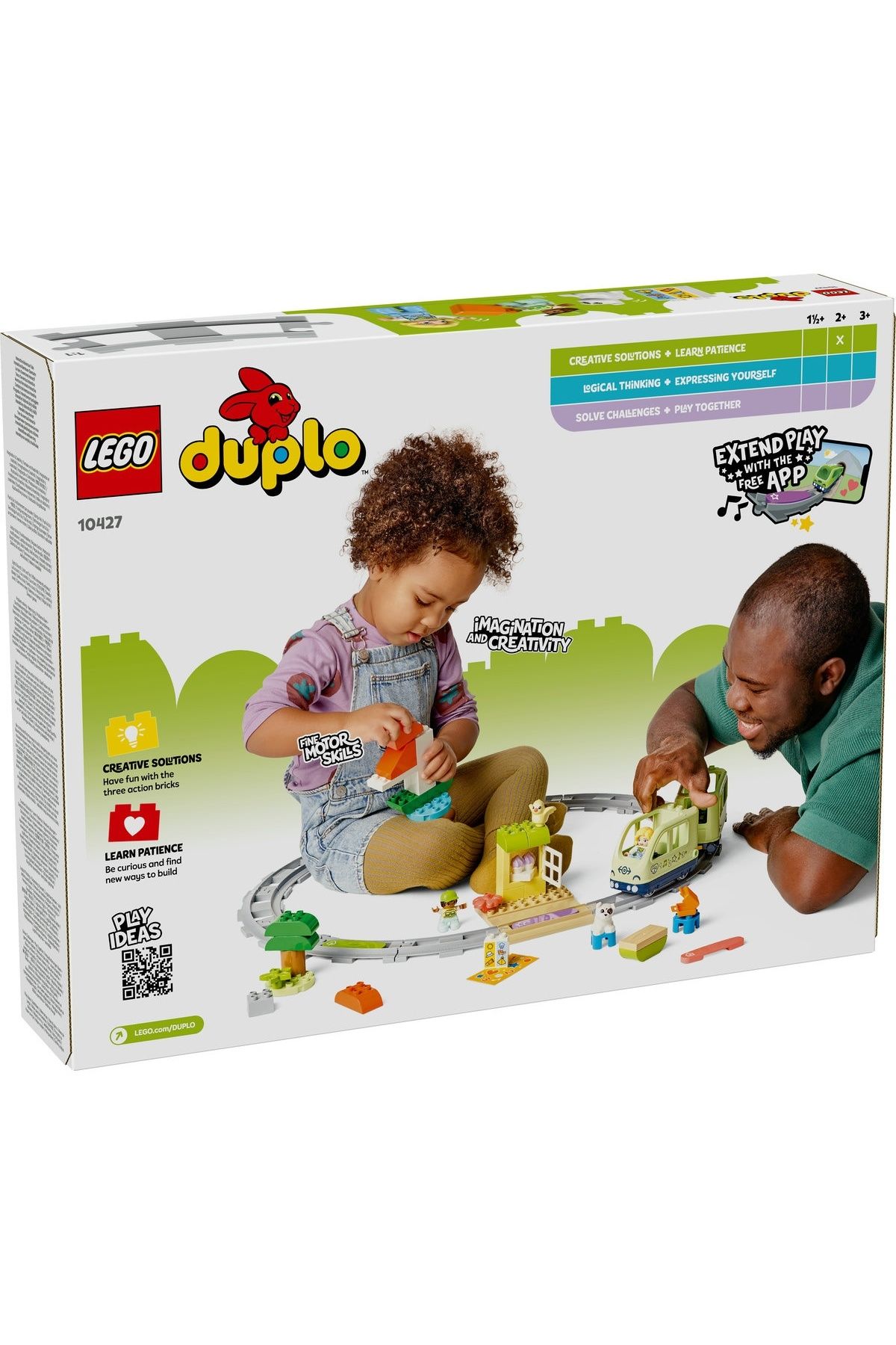 LEGO-LEGO DUPLO® Toy Set - Interactive Adventure Train (10427) 4