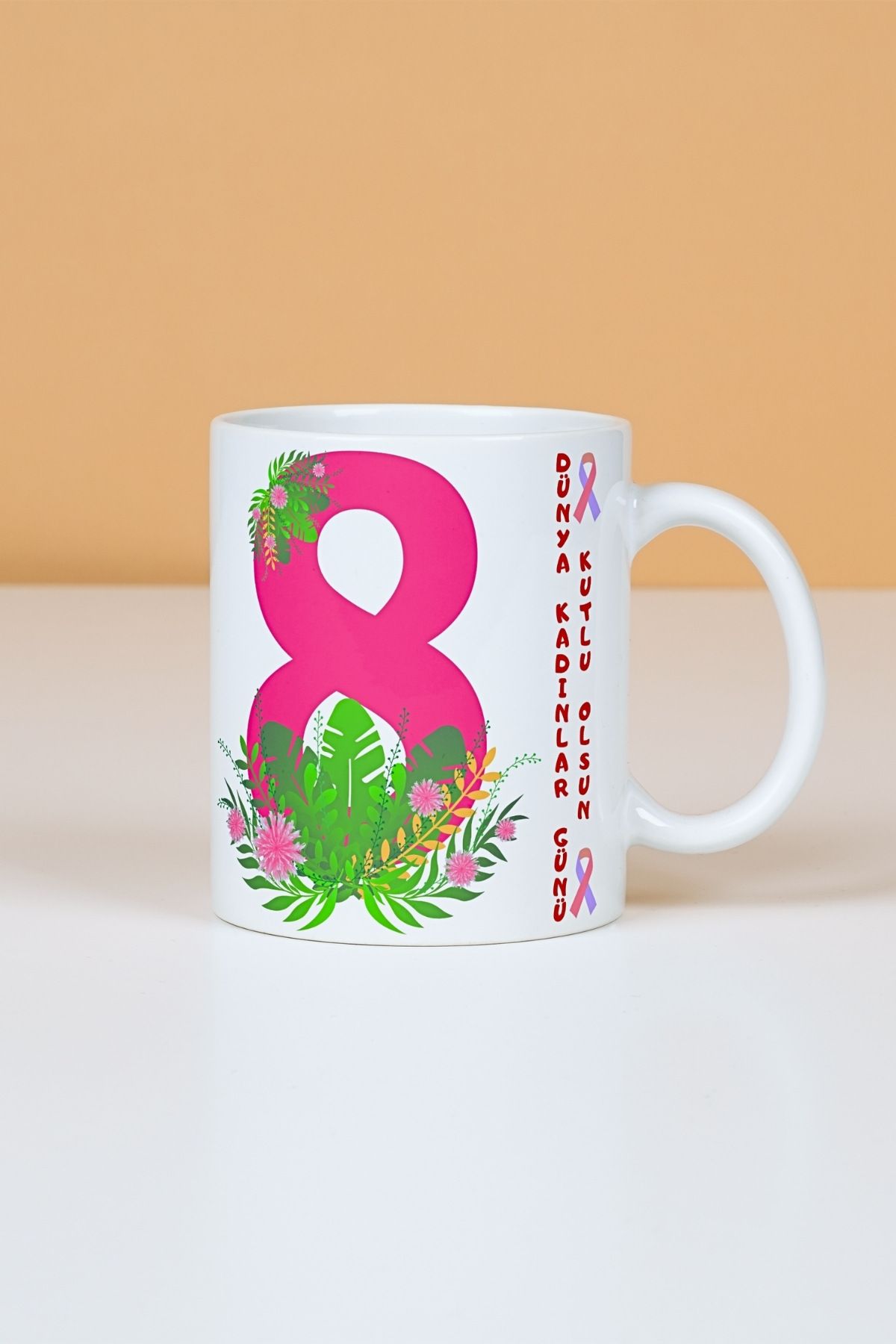 CAİSYA-8 March International Women's Day Gift Printed Mug Cup Tea Coffee Cup-2 1