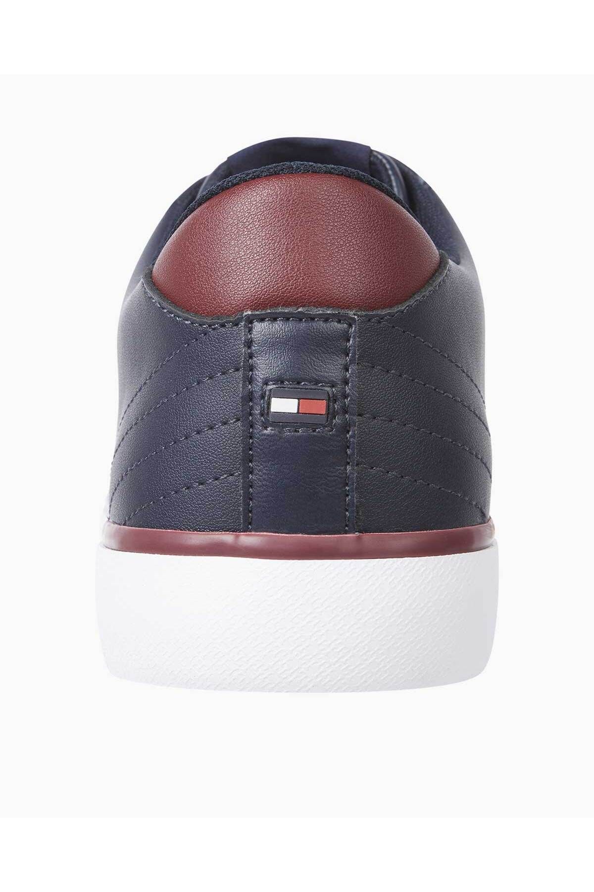 Tommy Hilfiger-TH HI VULC CORE LOW Leather SHOES 3