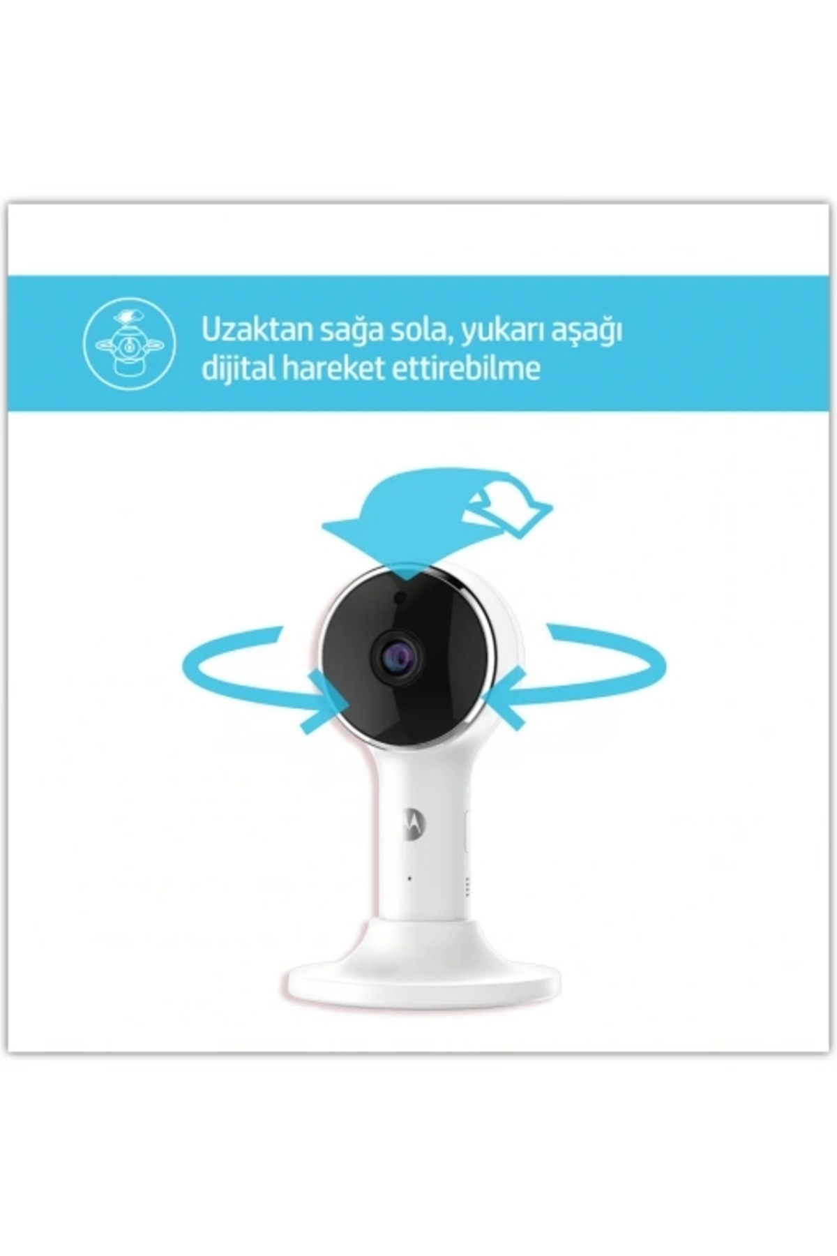 Genel Markalar Nessiworld Motorola WM-LUX64 Wifi Connect 4.3 FHD LCD Dijital Bebek Kamerası fotoğrafı 2 (önizleme)
