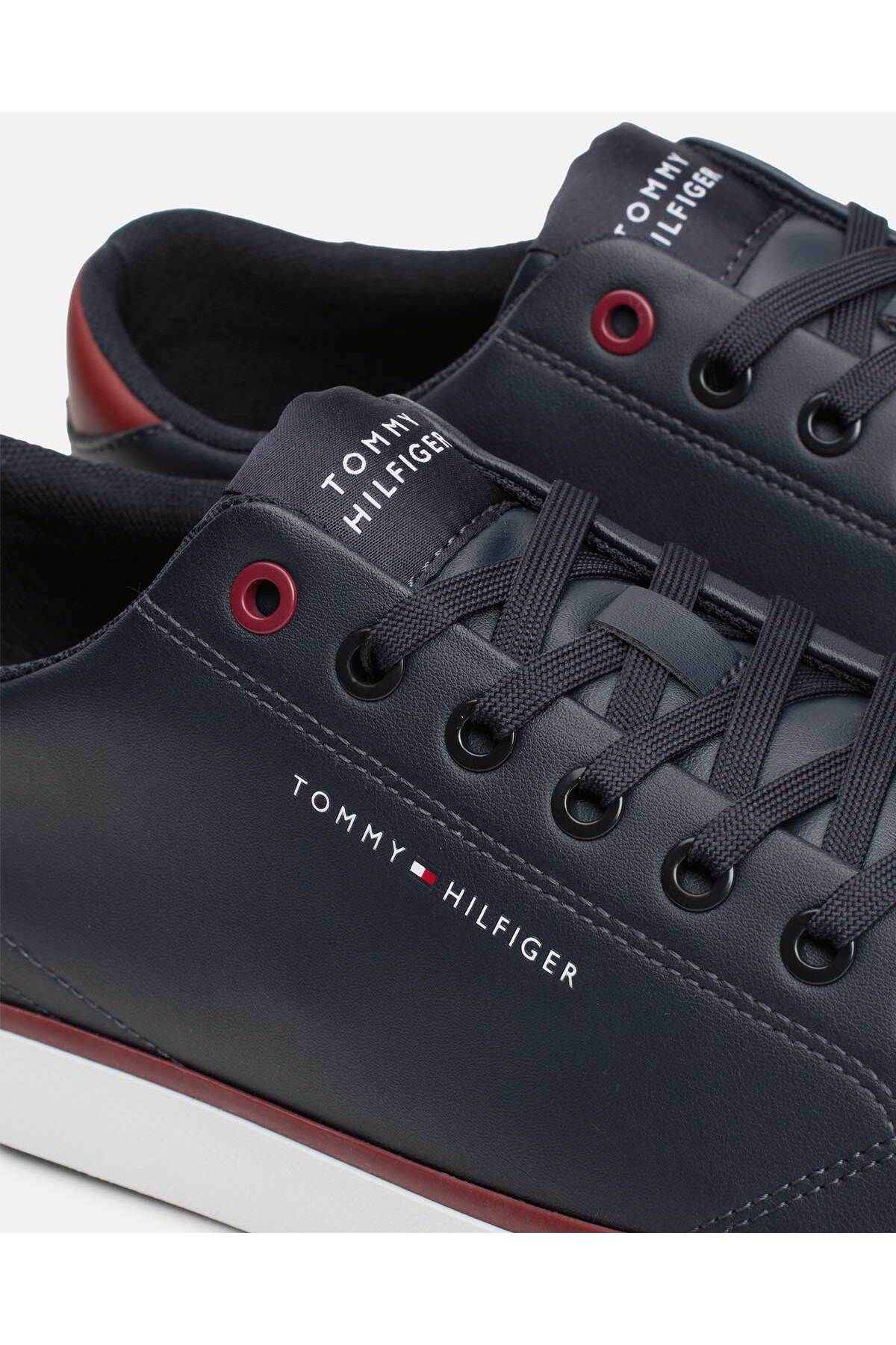 Tommy Hilfiger-TH HI VULC CORE LOW Leather SHOES 5