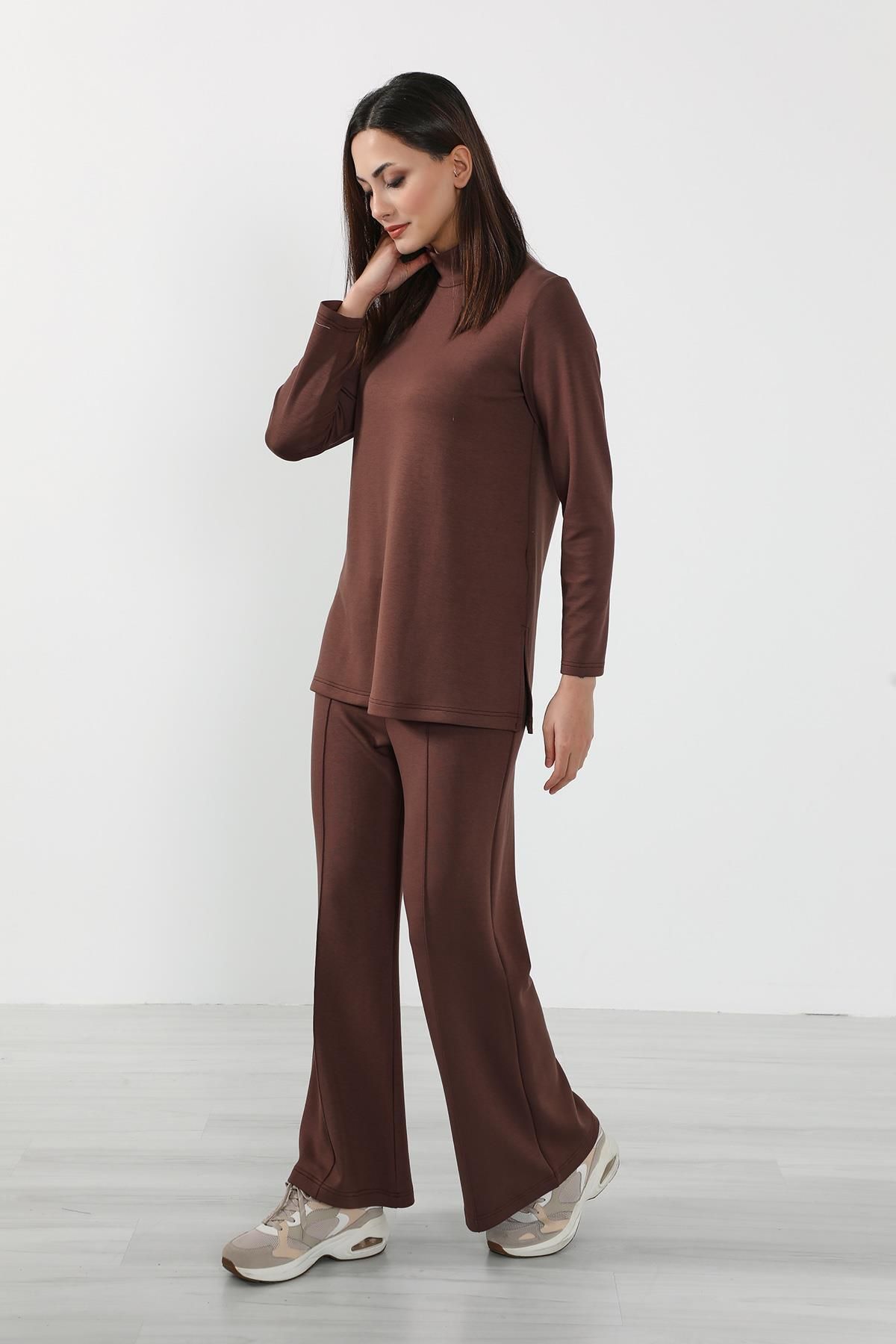 Aisha's Design-Relaxed Fit Basic Tracksuit Set - Tk-14 2