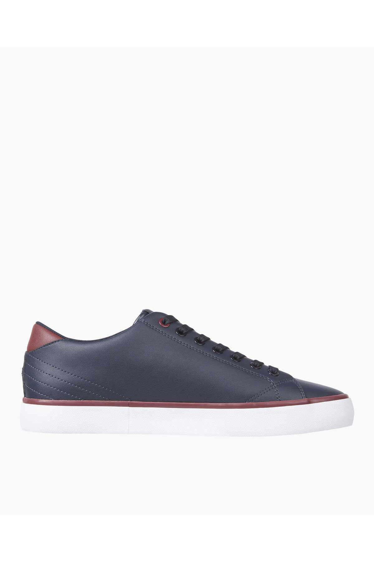 Tommy Hilfiger-TH HI VULC CORE LOW Leather SHOES 2