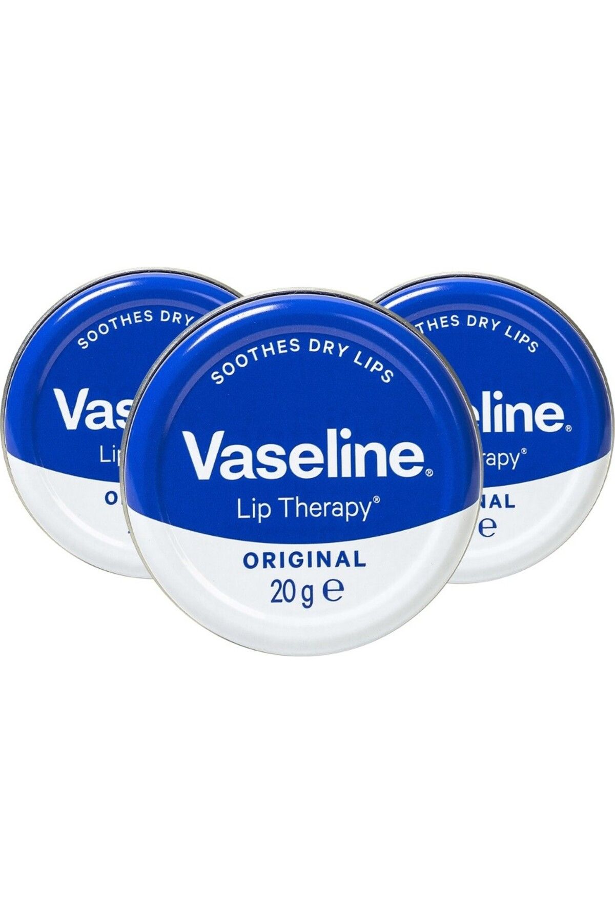 Vaseline Lip Therapy Original 20Gr X3 ADET