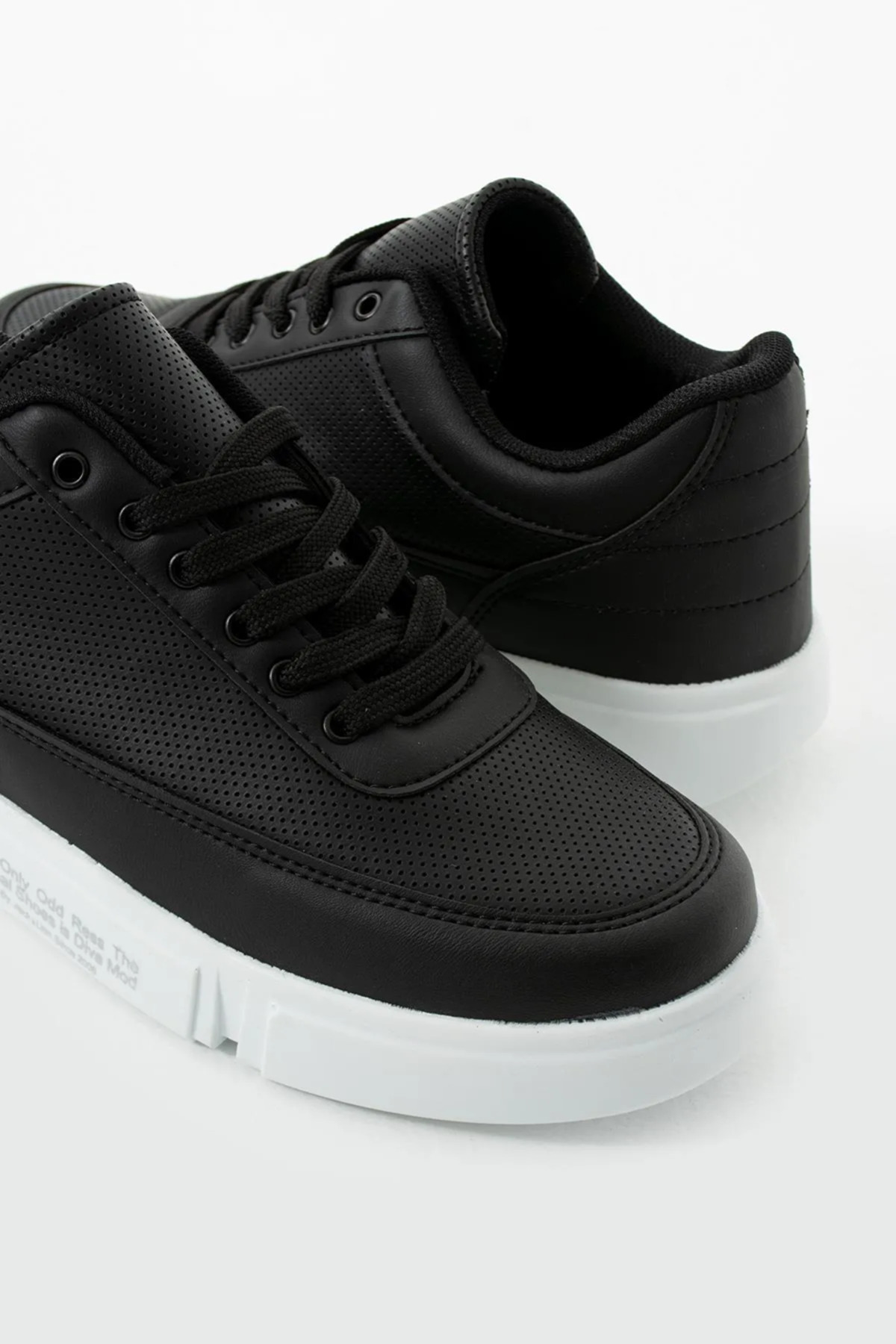 Elit-9871 Black Lightweight Comfortable Orthopedic Daily Men's Sports Shoes 2