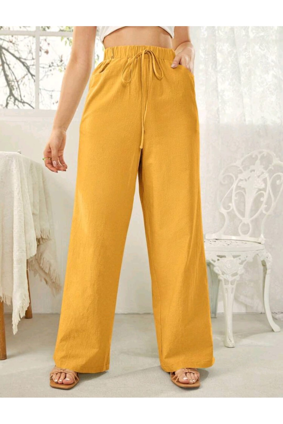 Cardee Keten PantolonFiyatı, Yorumları - Trendyol