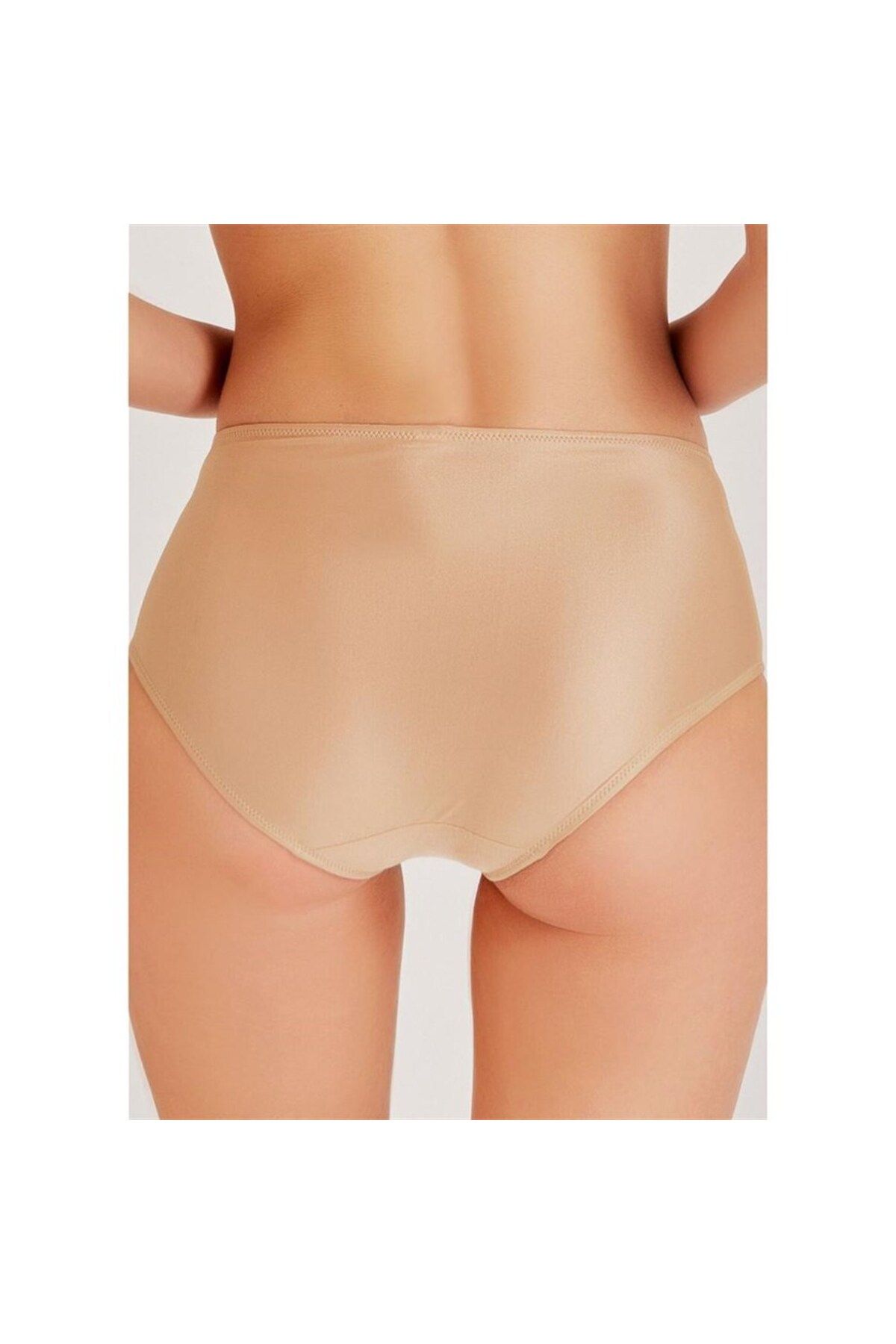 Magic Form-783 Women's Dark Skin Wide Brim High Waist Tulle Panties 3