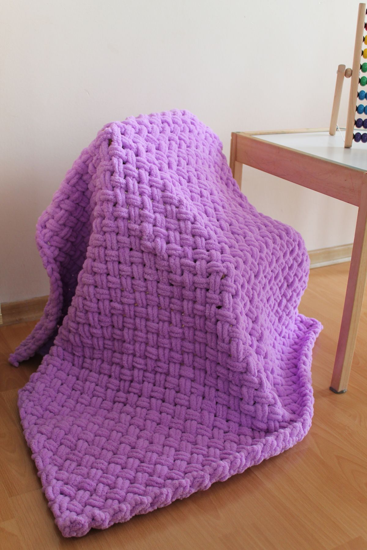 Alize-Puffy Baby Blanket 1