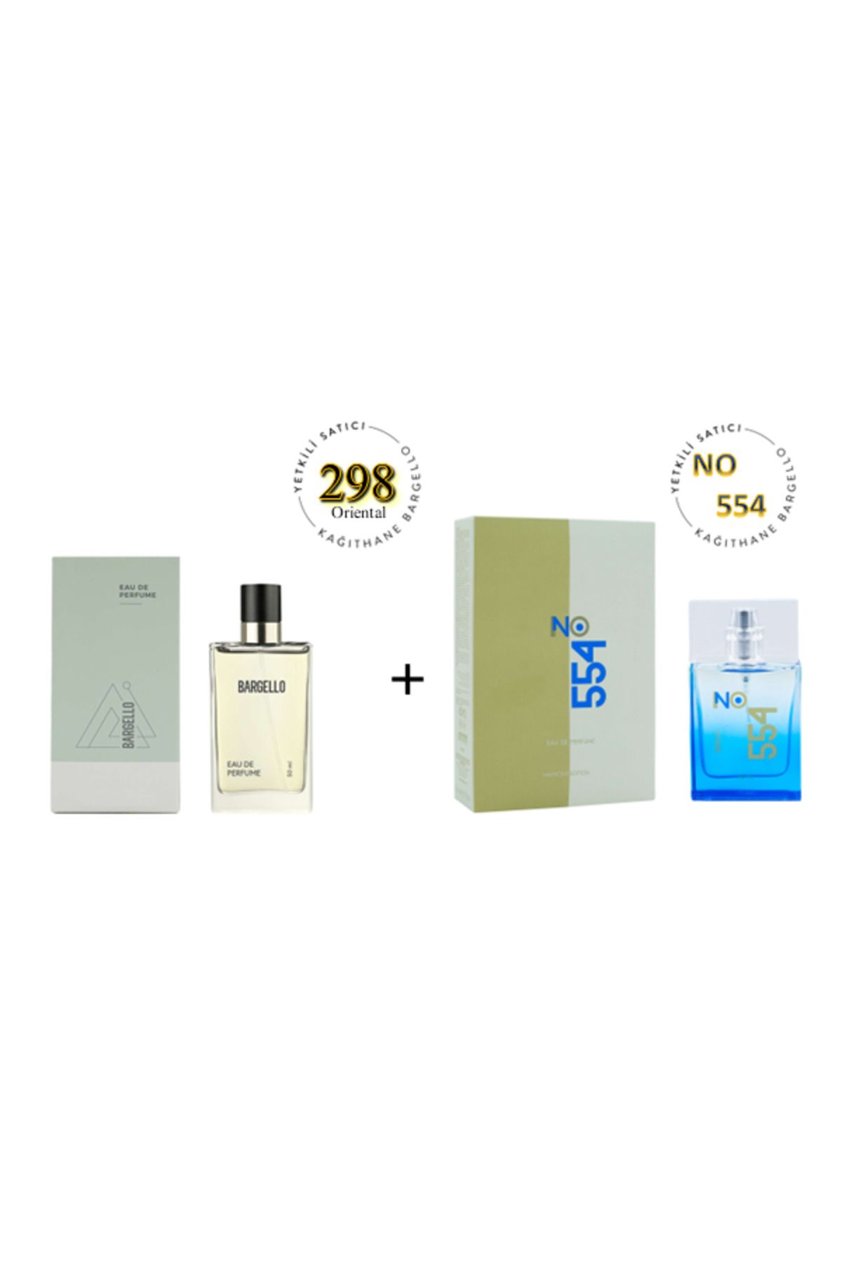 298 No: 554 Unisex Perfume Edp 50 ml شرقی/گلی Bargello