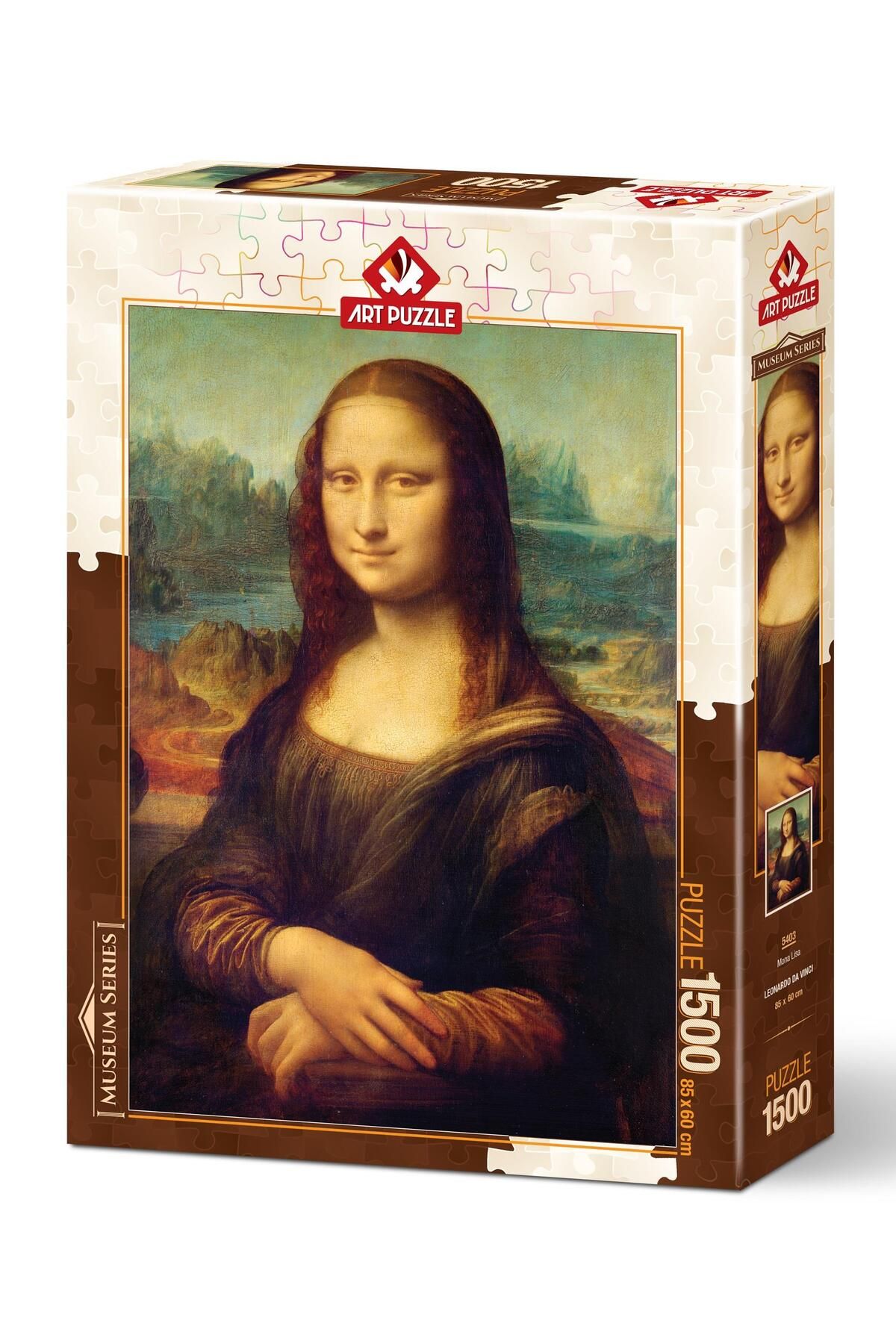 Art Puzzle-لغز الموناليزا، ليوناردو دافنشي 1500 قطعة 1
