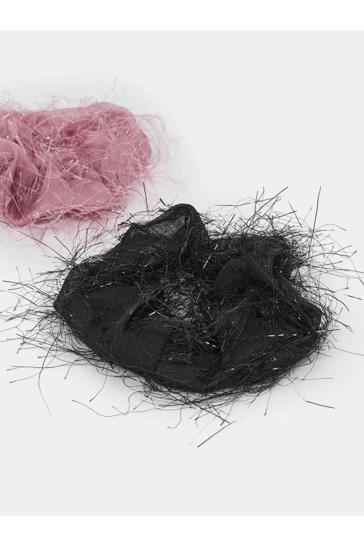 Styli-Set of 2 - Frayed Hair Scrunchies 4