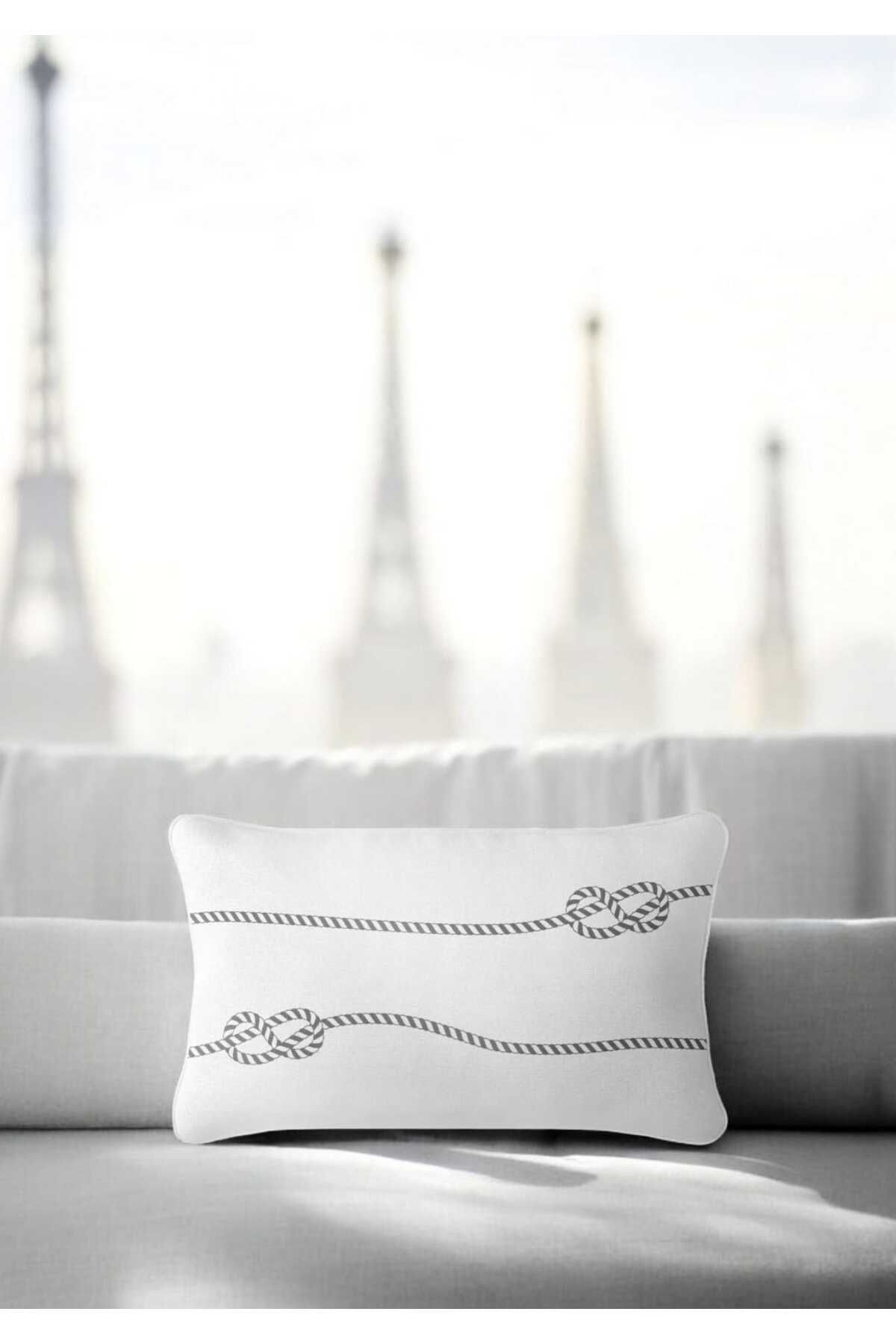 LUX VIE Husă De Pernă Decorativă Marină Imprimată Pe Două Fețe - 35 x 50