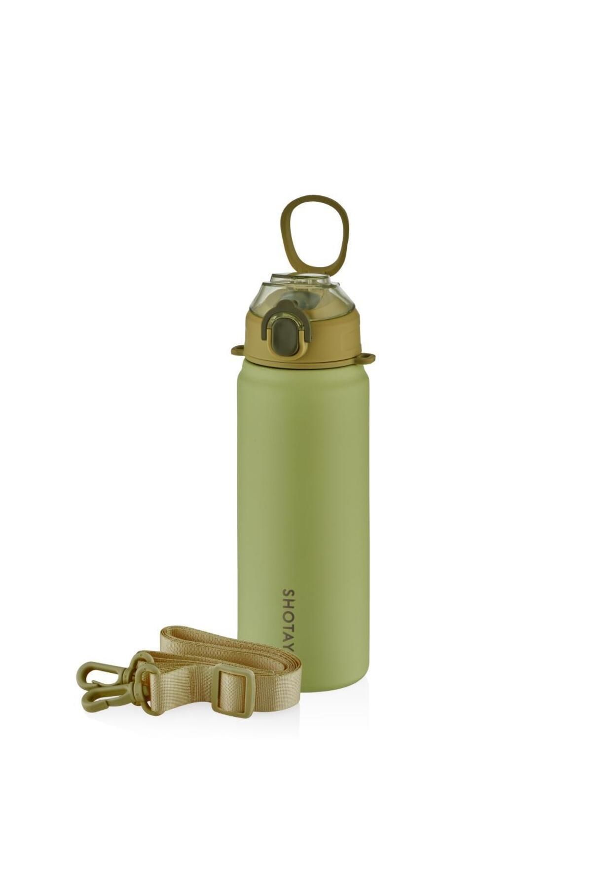 Shotay-750ml Green Steel Thermos Flask 1