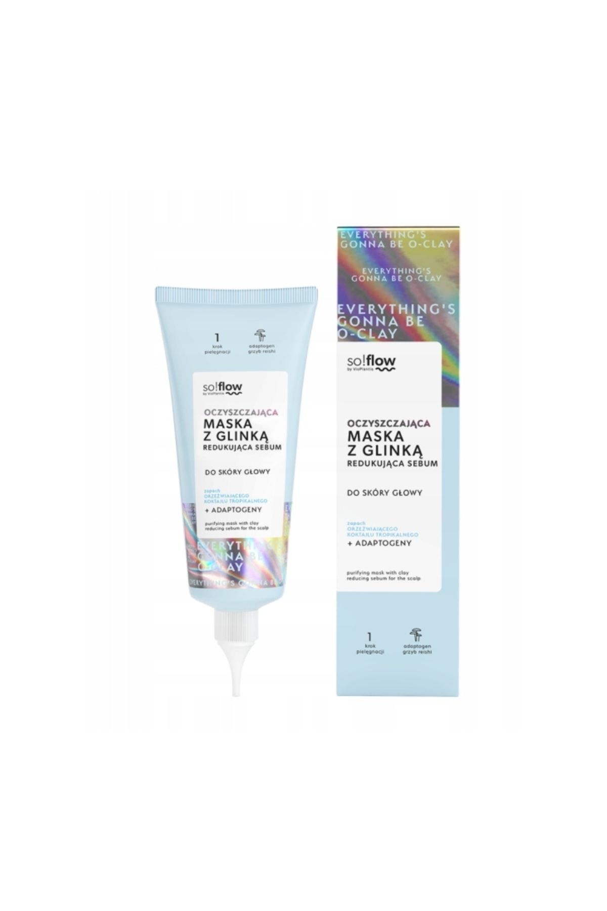 Other-So!Flow Purifying Clay Mask to Reduce Sebum, 100 ml 1