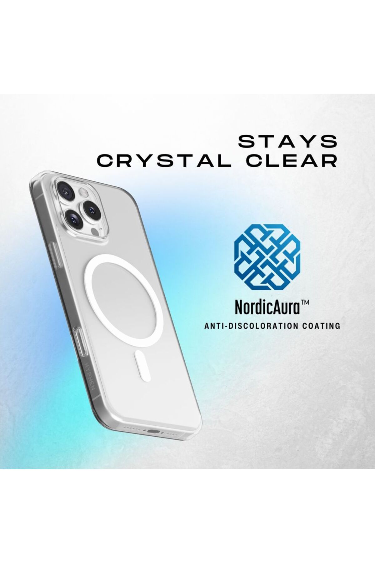 HYPHEN-حافظة LUCD Crystal Clear MagSafe - iPhone 16 Pro Max 6