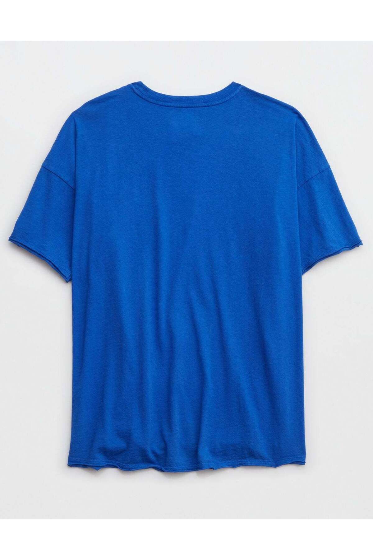 AMERICAN EAGLE-Aerie Graphic Oversized Boyfriend T-Shirt 5