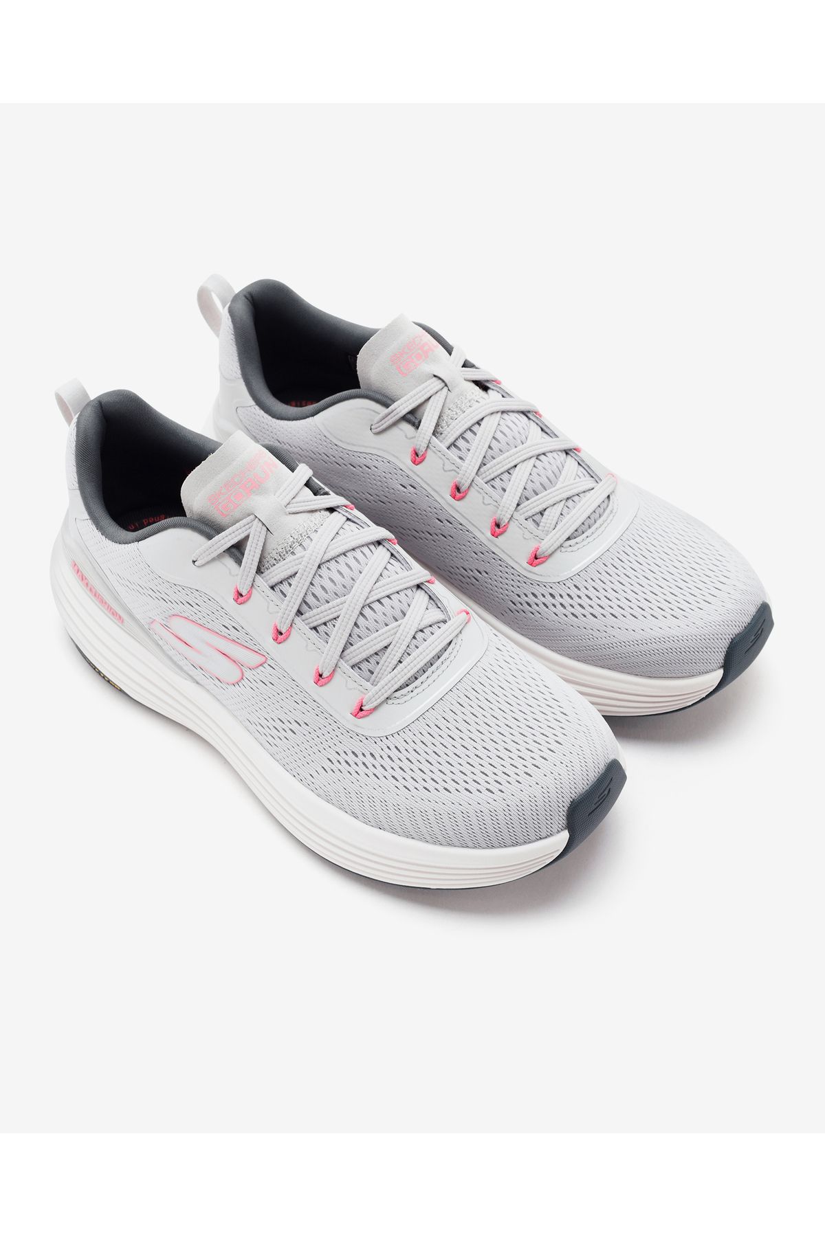 Skechers Max Cushioning Suspension - Voyager Kadın Gri Koşu