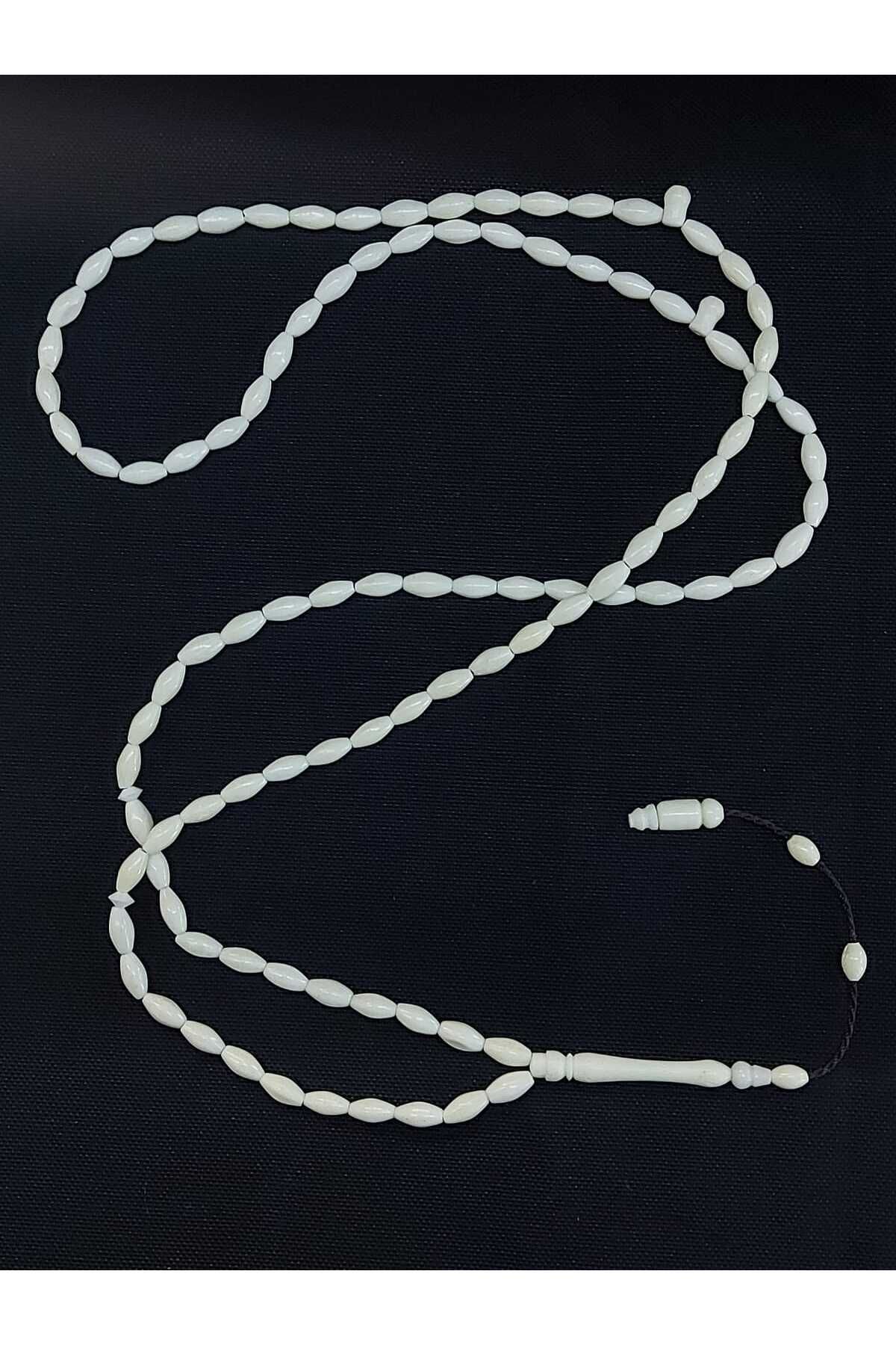 sarıyer silver-Camel Bone Fossil Model 99 Prayer Zikr Prayer Beads 3