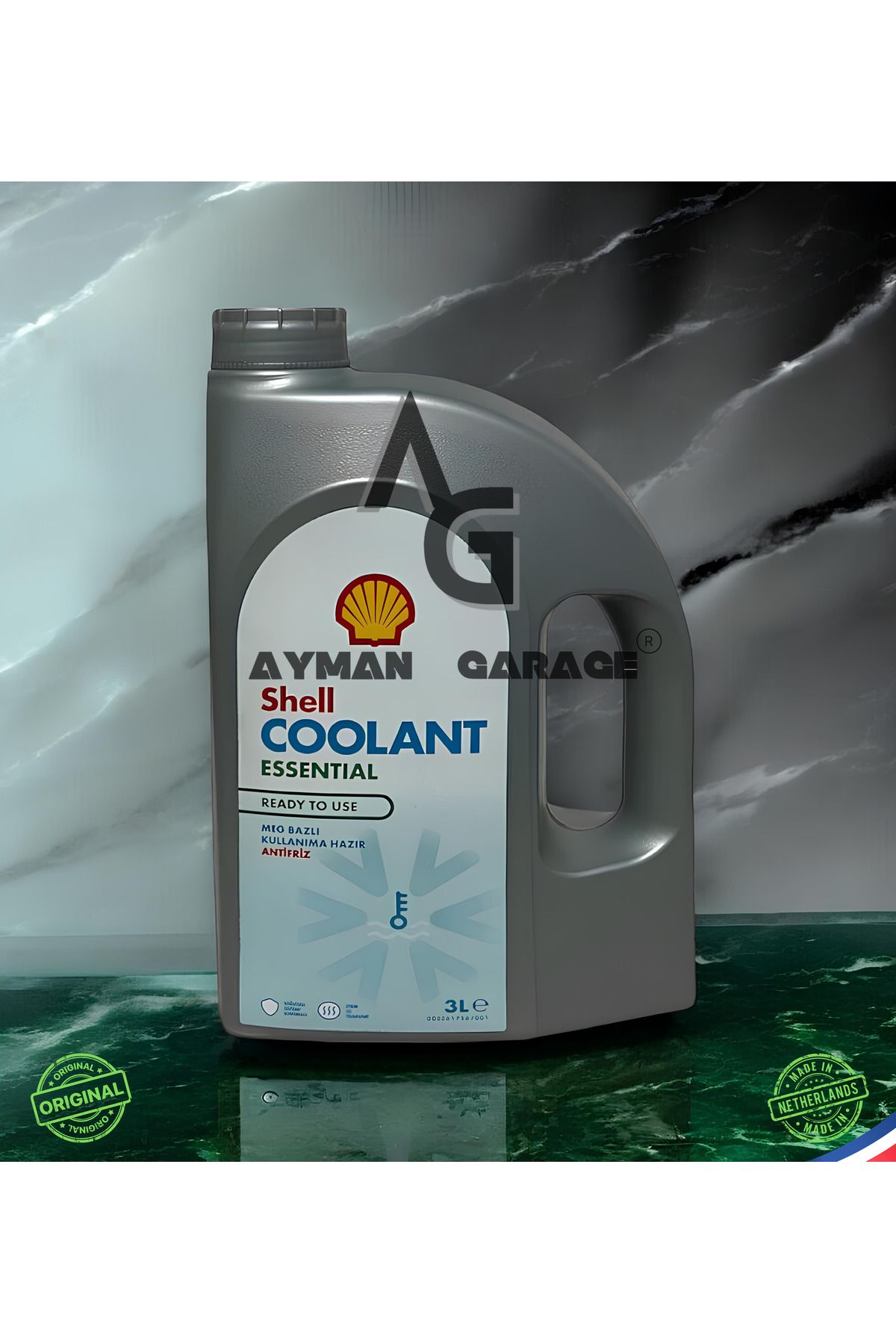 SHELL Coolant Essential ORIJINAL Mavi Hazır Antifriz 3 Litre