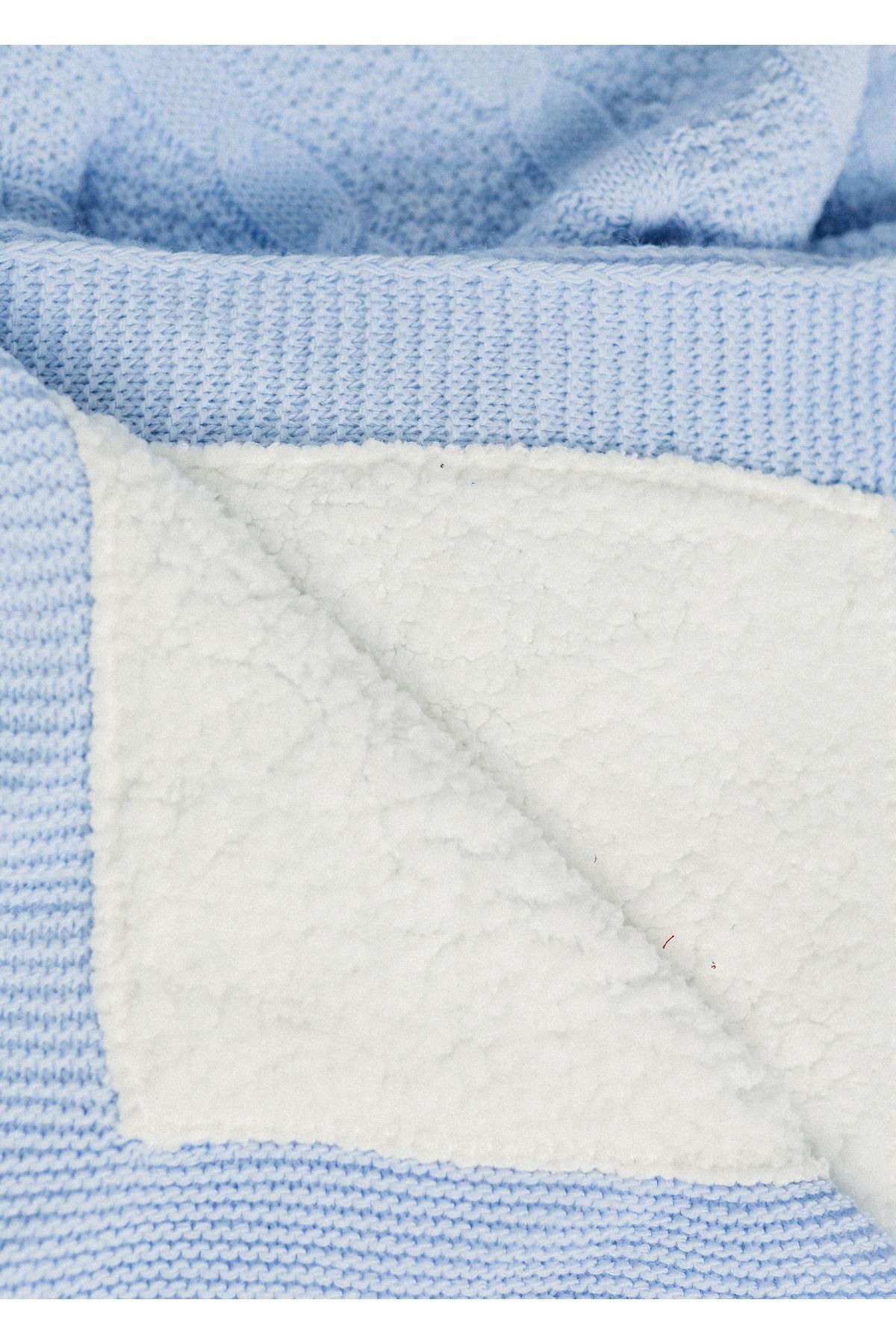 tinykiddesign Welsoft Bebek Battaniyesi Mavi Içi Peluş Istediğiniz Ismi Nakışla Yazıyoruz fotoğrafı 6 (önizleme)