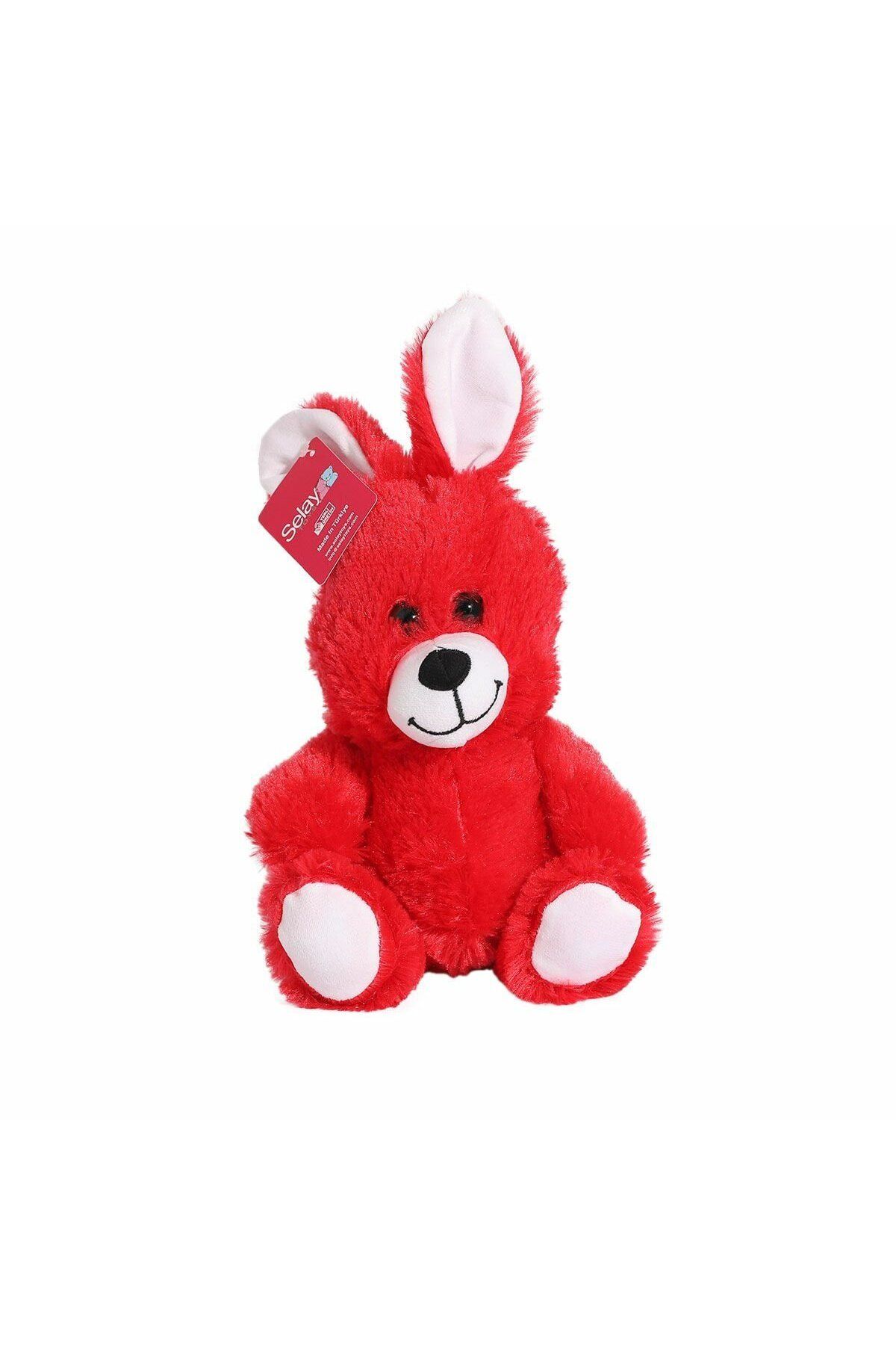 Selay Oyuncak 2225 Tavşan 20 cm Kırmızı -Selay