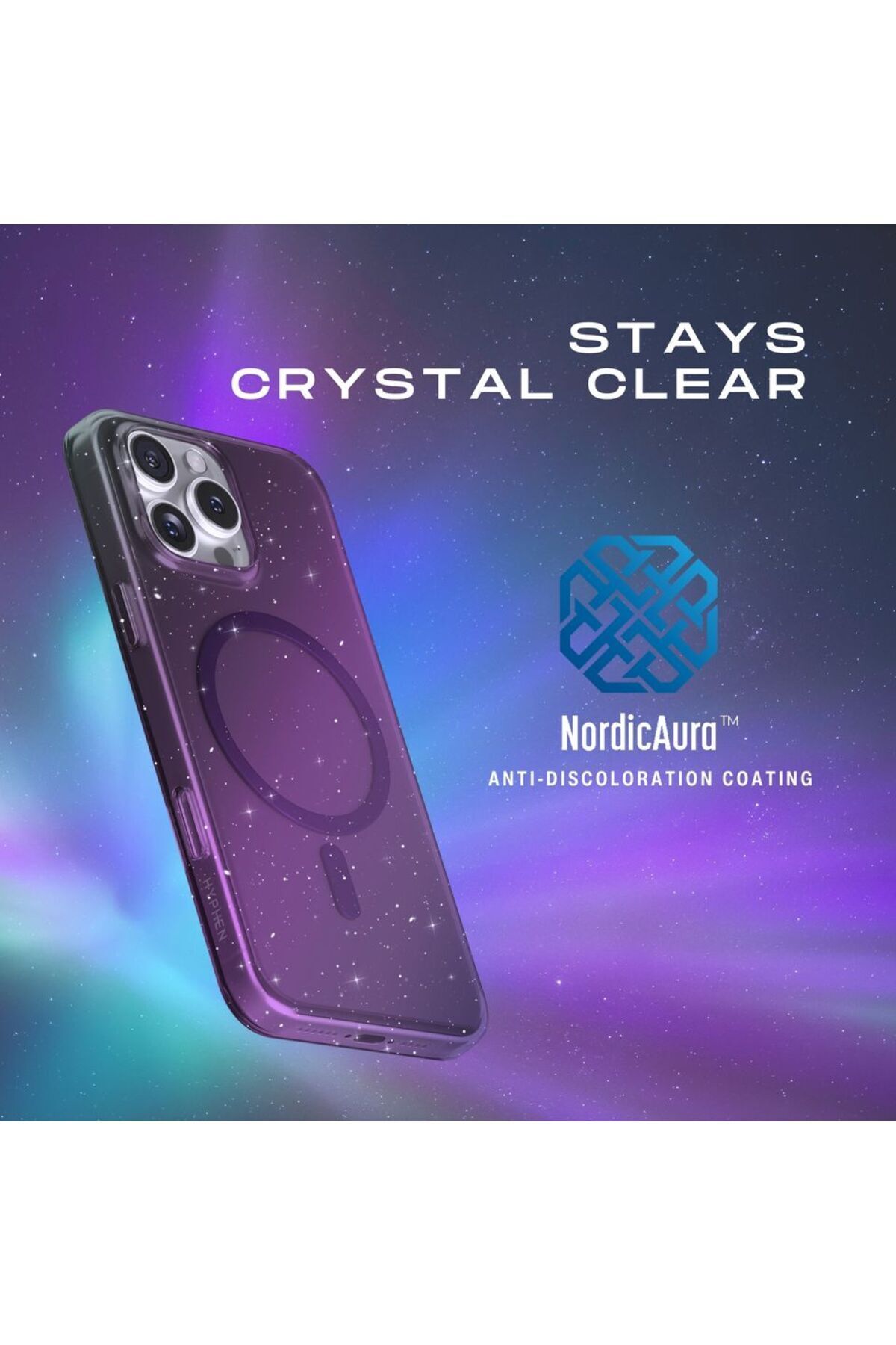HYPHEN-IRIS MagSafe Glitter Case - iPhone 16 Pro Max 5