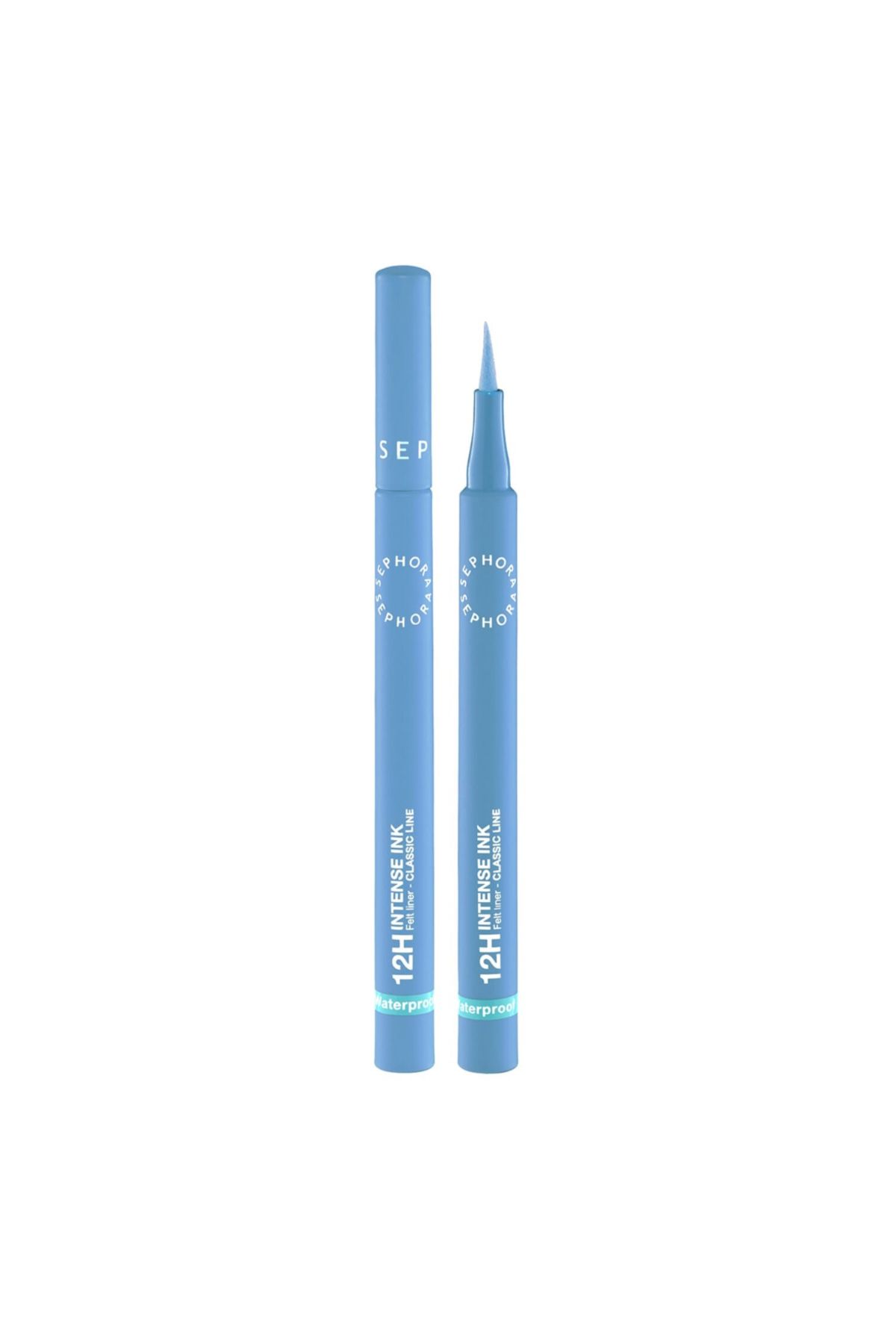 SEPHORA 12H Intense Ink Felt Liner Classic Liner Yoğun Kalıcı Eyeliner 05 BABY BLUE Aslbeauty