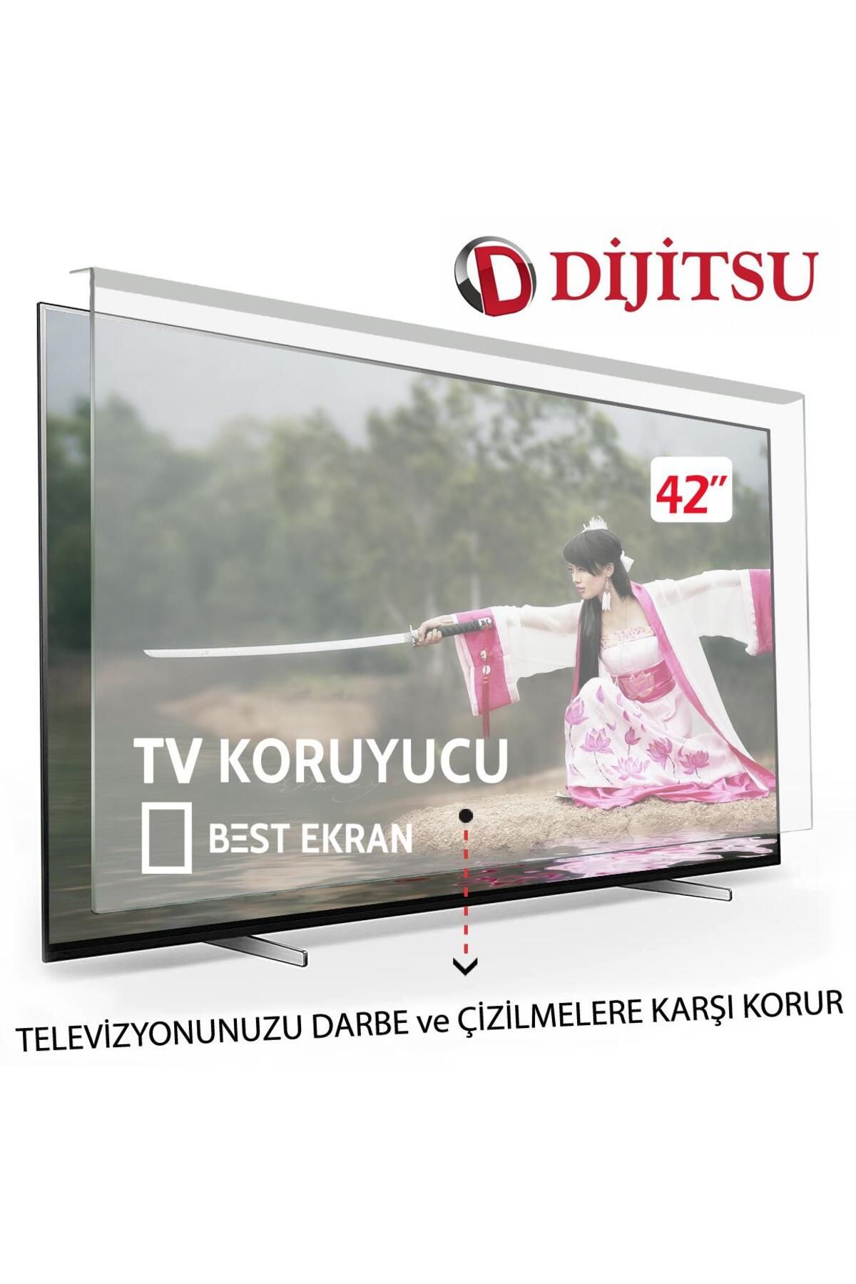 Bestekran Dijitsu 42ds9000 Tv Ekran Koruyucu 42" 106 Ekran Tv Kırılmaz Koruyucu