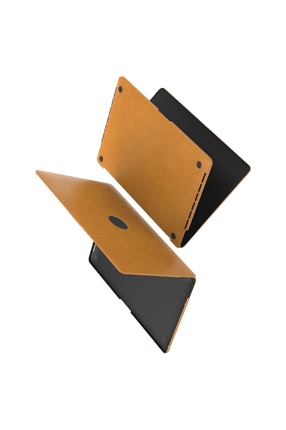 Levelo-Gevena Leather Macbook Pro 16" - Brown 1