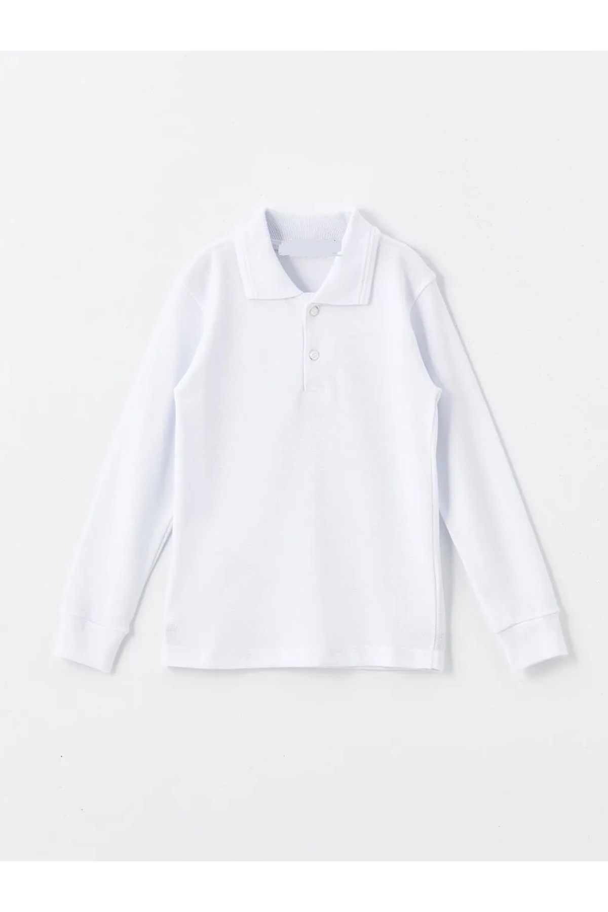 White Long Sleeve Polo Neck Lacoste School T-shirt R.O.Z.K.U.U.LT.E.L.T.