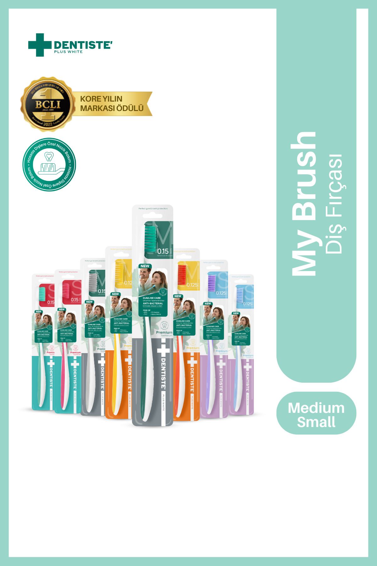 Dentiste MY BRUSH TOOTHBRUSH - M12 TURUNCU