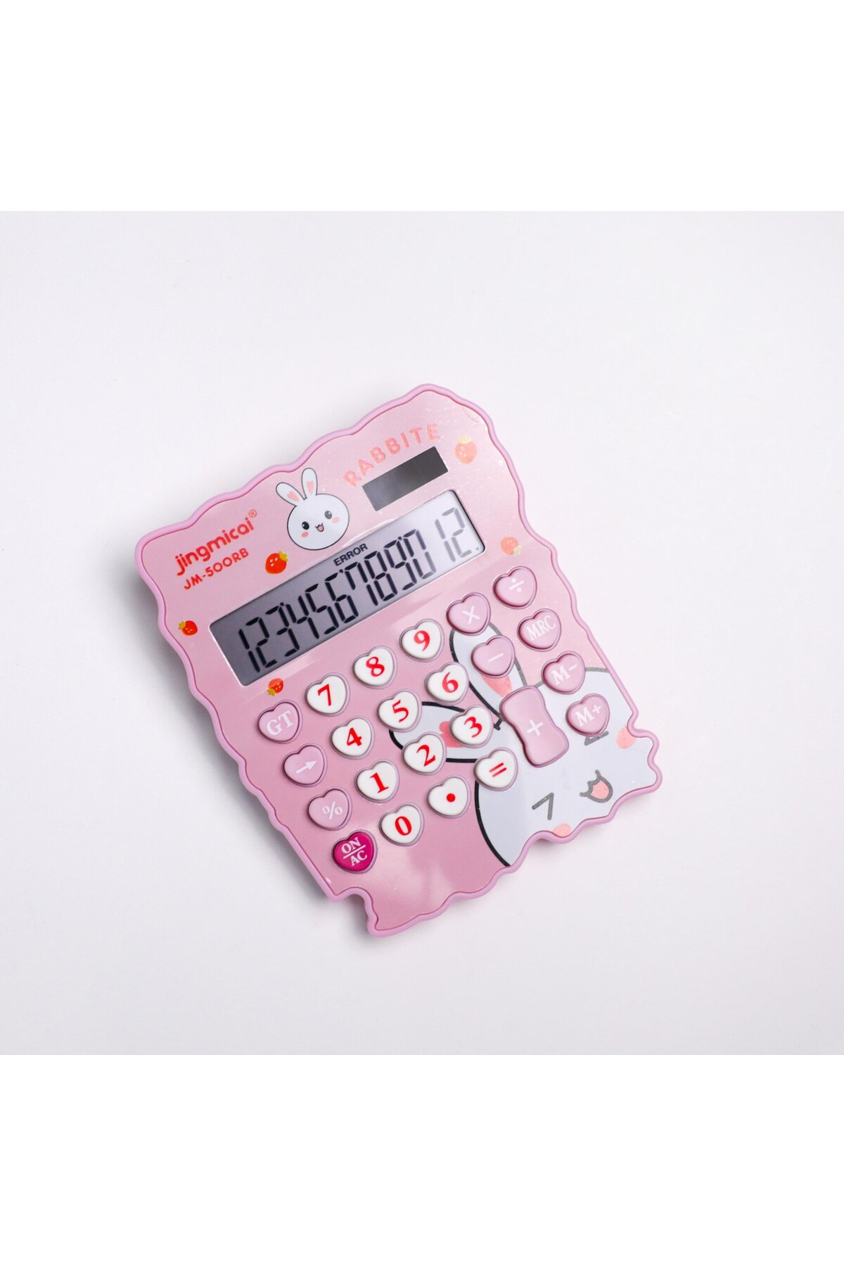 Piraye Gift Pembe Tavşan Tasarımlı Hesap Makinesi
