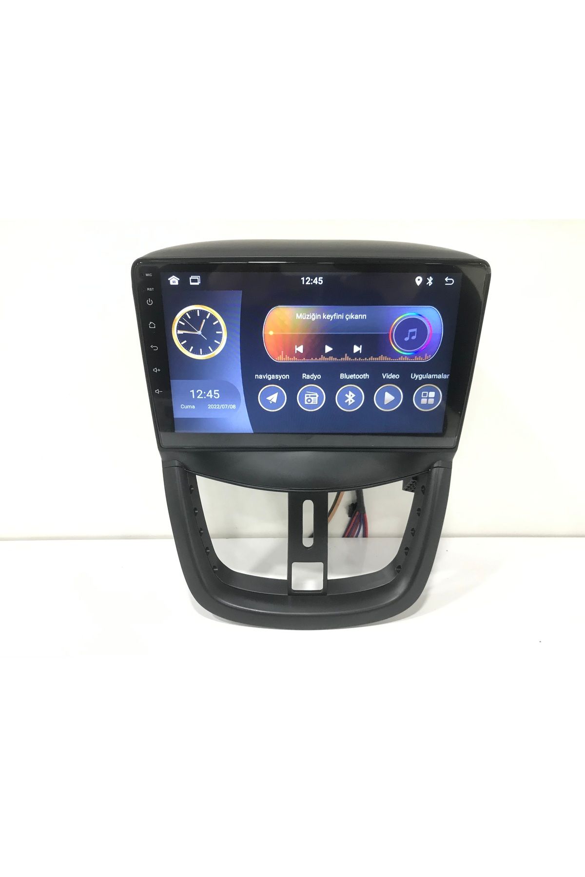 navicars-Peugeot 206 207 - Android Carplay and Multimedia Camera 2/32 3