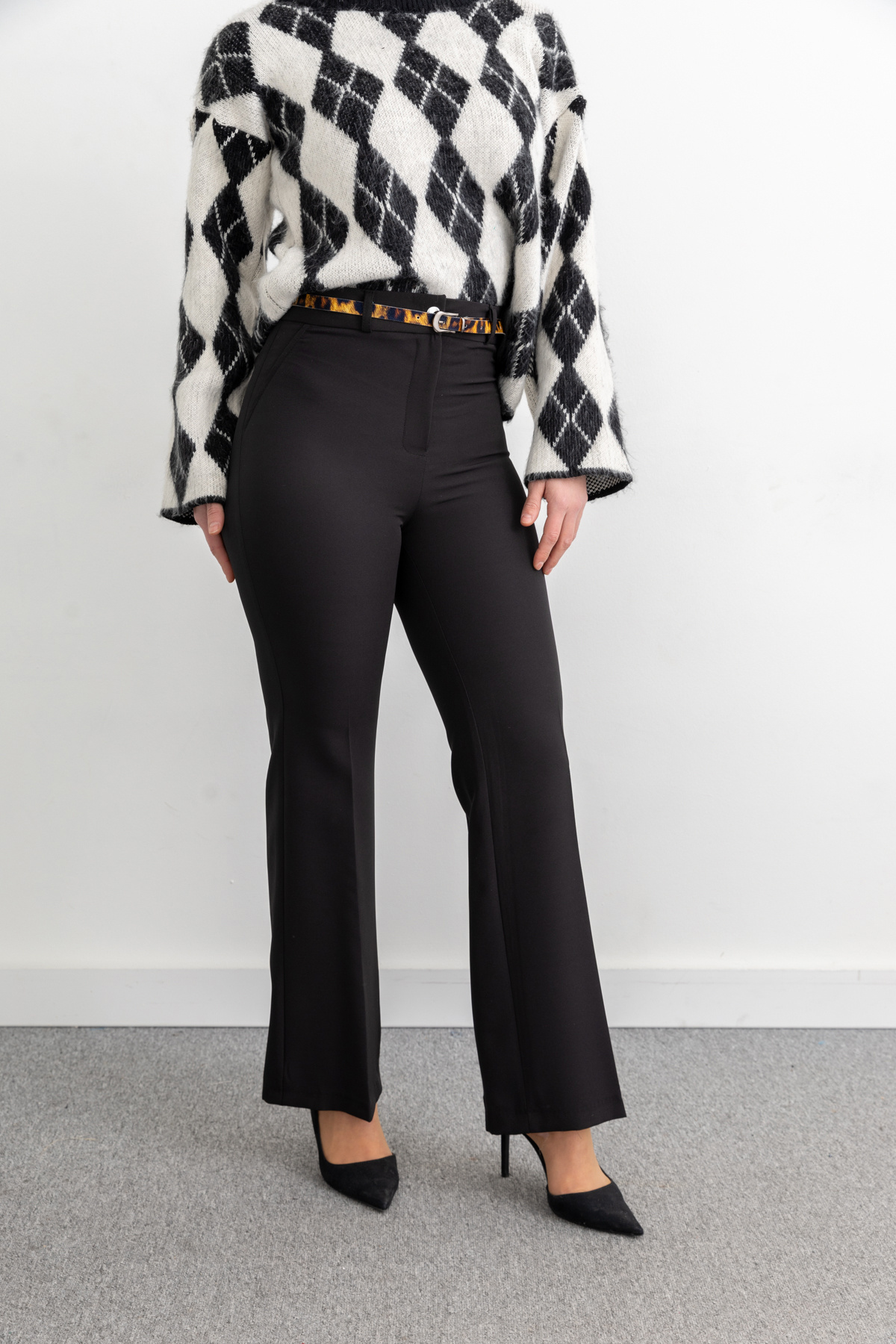 TUĞBA ERGÜL-3067 Double Pants 3