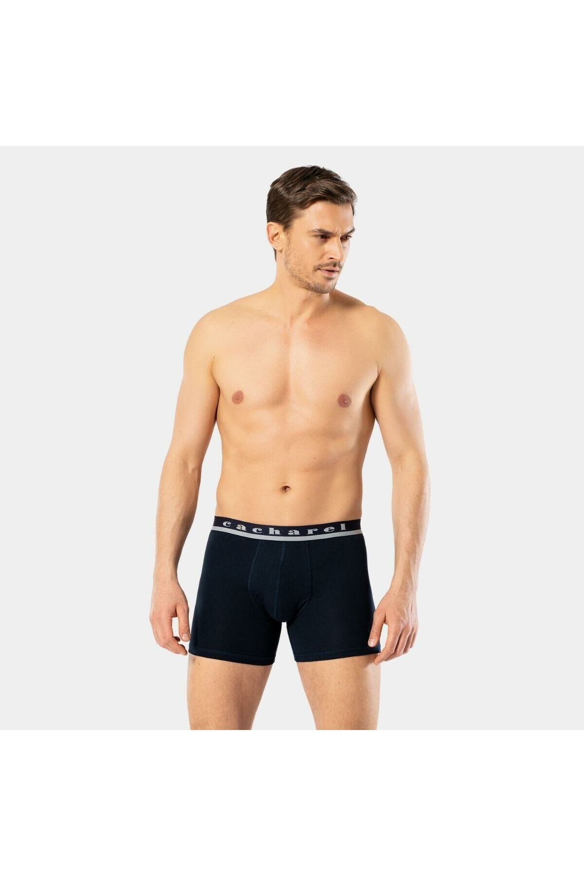 Cacharel Erkek Likralı Boxer 1315/Lacivert