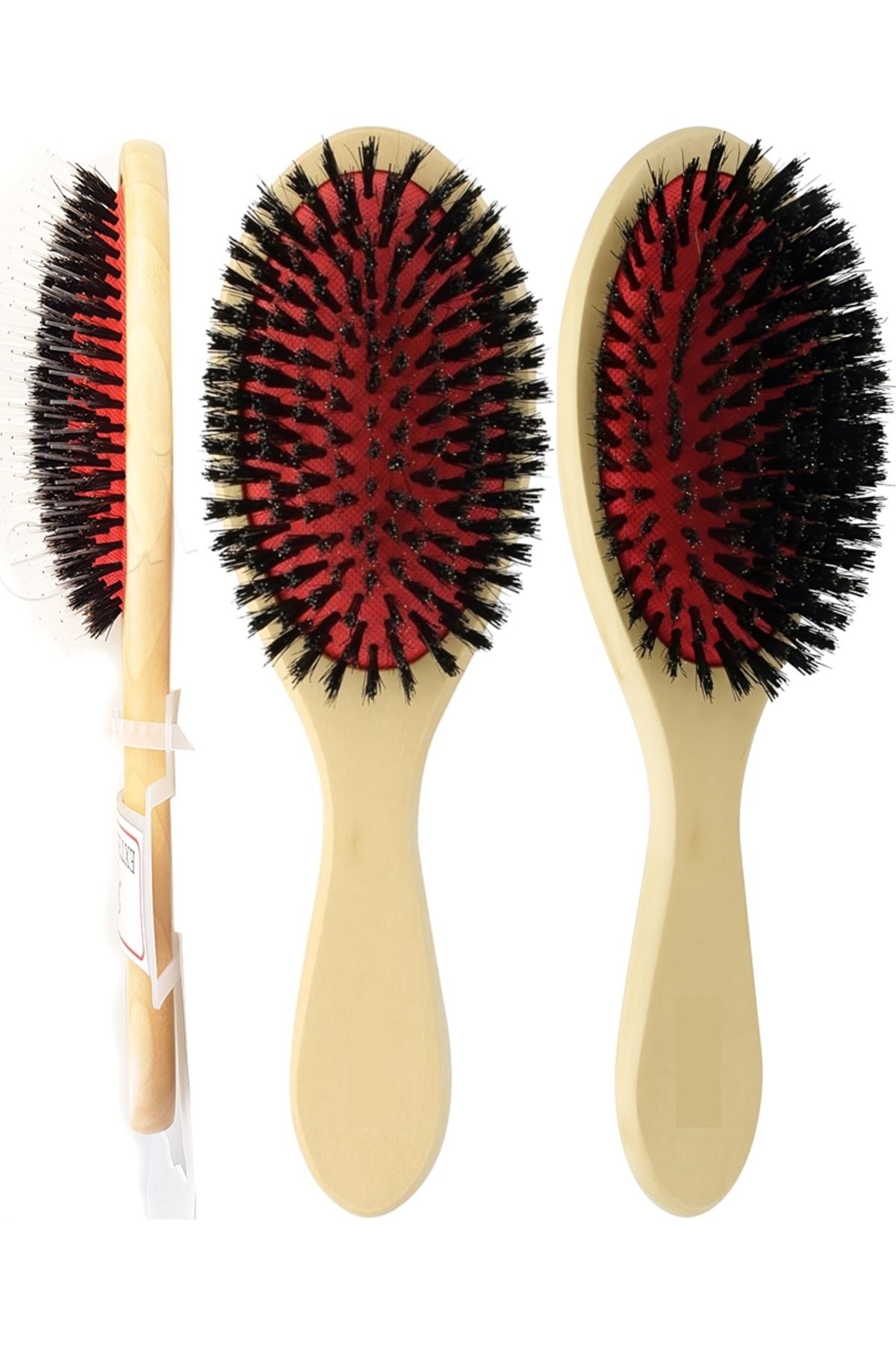 Transformacion-Hair Detangling Brush - Keratin Micro Source Wood 721412 2