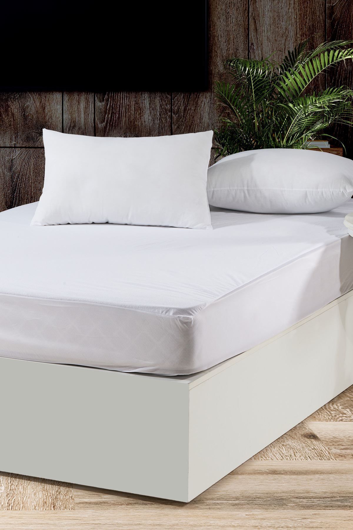 Sivalde Fitted Komple Geçirmeli Sıvı Su Geçirmez Yatak Koruyucu Alez Tek ve Çift Kişilik