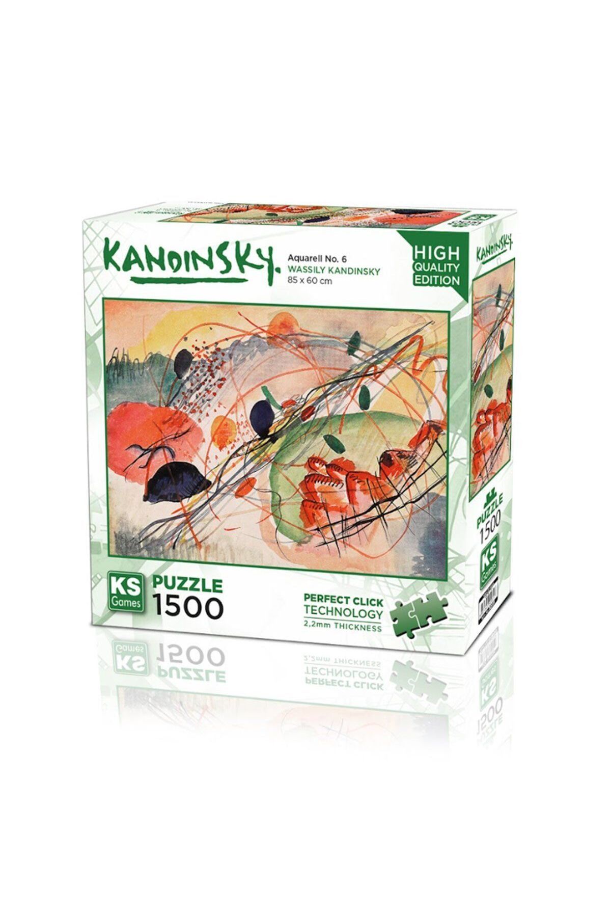 Ks Puzzle 22031 Aquarell No:6 1500 Parça Puzzle -KS