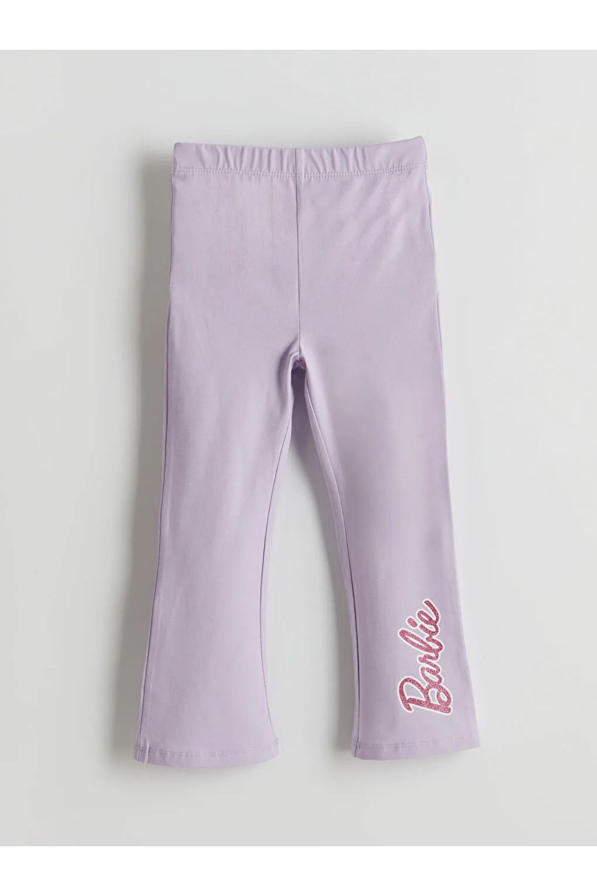 LC Waikiki-Pink Elastic Waist Printed Girls' Leggings 3-Piece 4