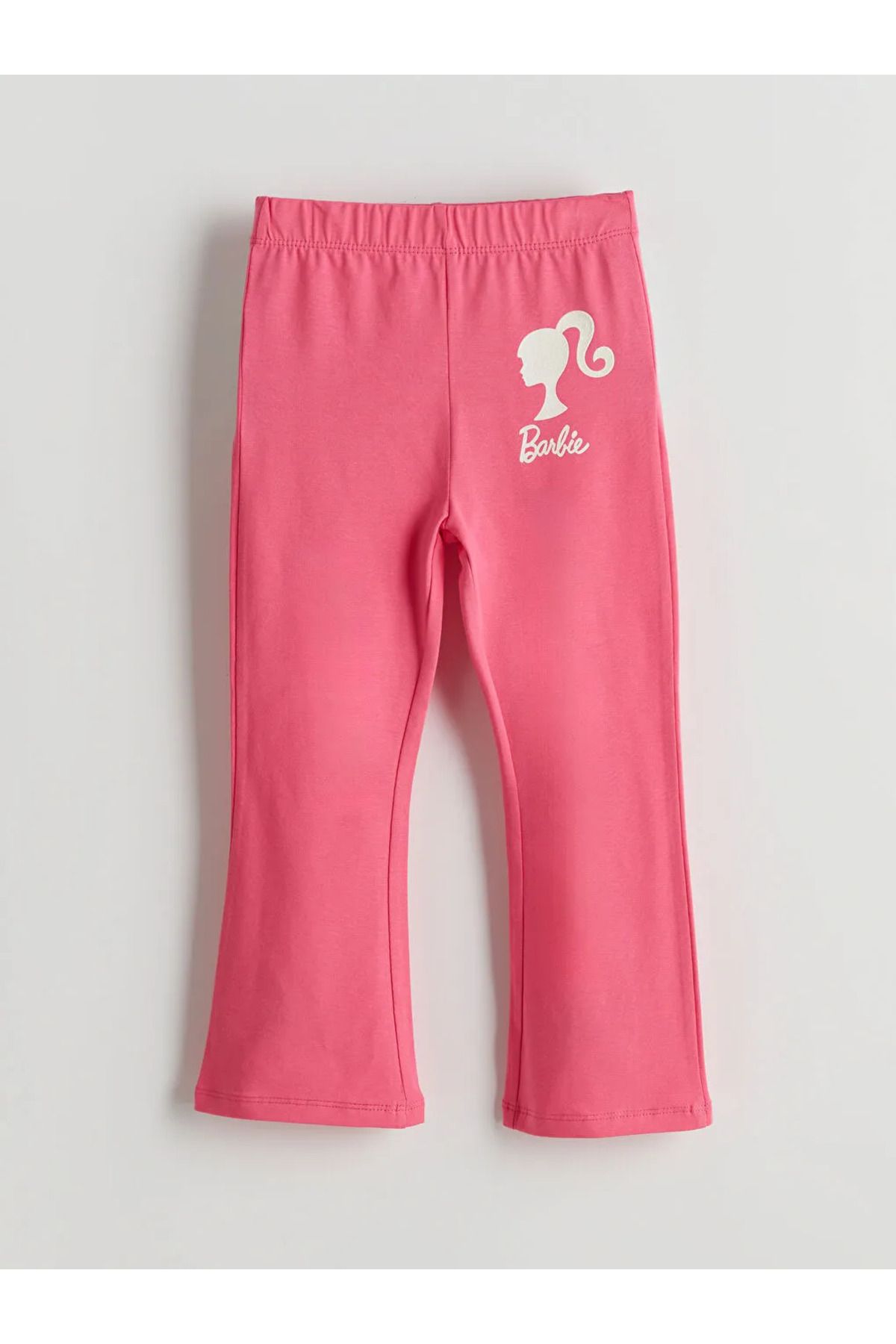 LC Waikiki-Pink Elastic Waist Printed Girls' Leggings 3-Piece 2