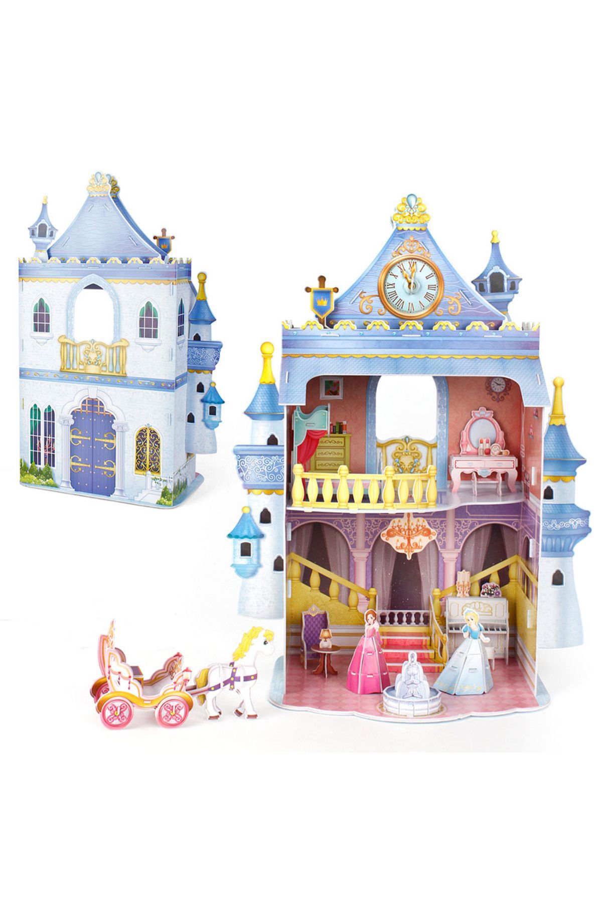 Cubic Fun 81 Parça Puzzle Fairytale Castle