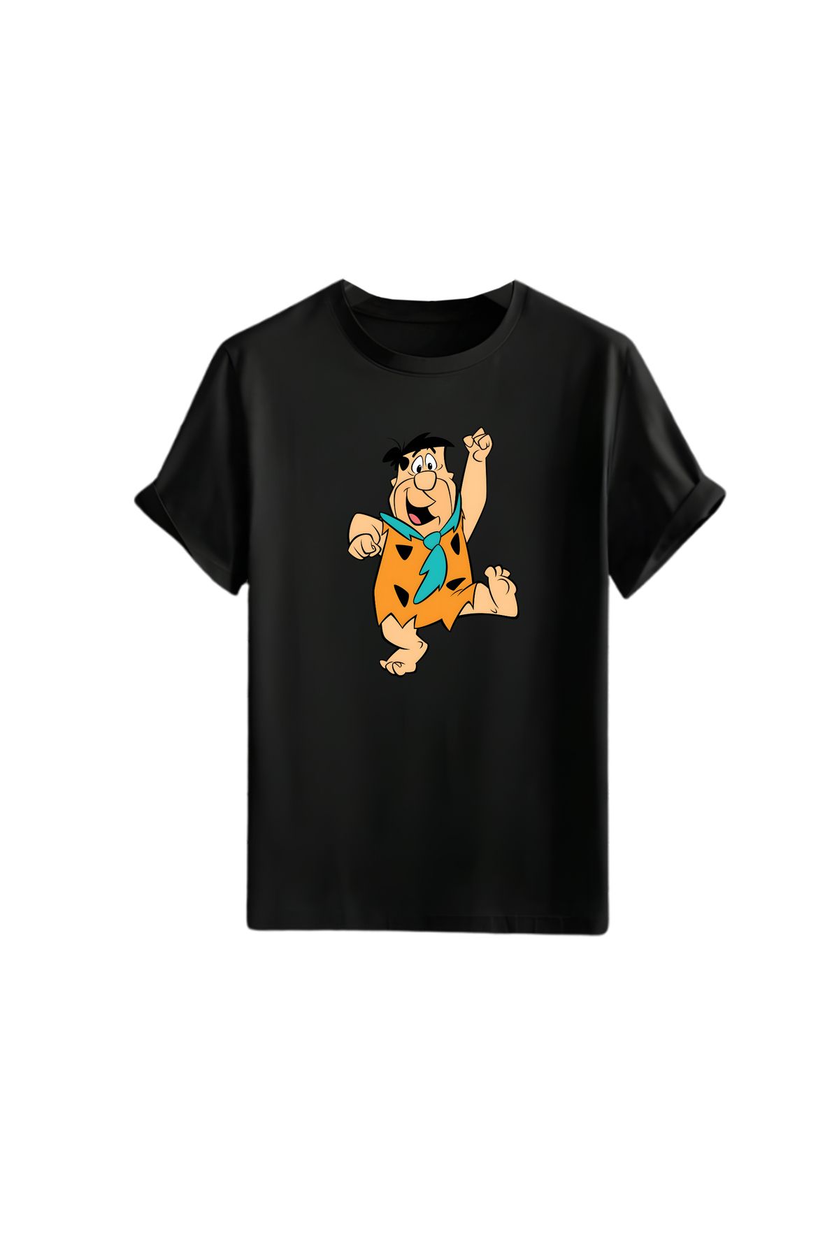 Gölge Store-We'Ll Take You to the Nineties. Fred Flintstone Visual Unisex T-Shirt 1319 1