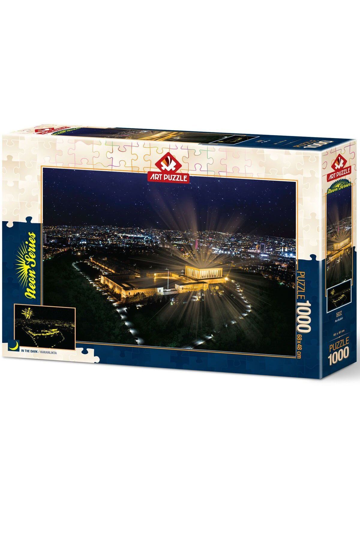 Neco 5237 Anıtkabir 1000 Parça Neon