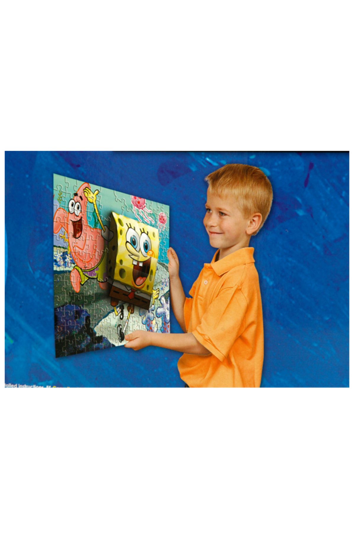 Mega Puzzles Mega Puzzle 110 Parça 3 Boyutlu Puzzle Breakthrough Sponge Bob 1
