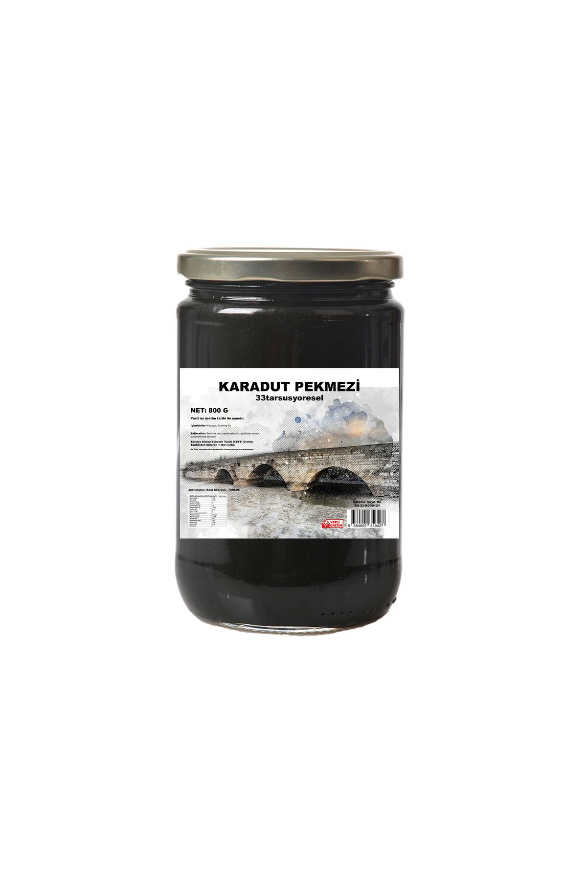 33tarsusyoresel KARADUT PEKMEZİ 800 G