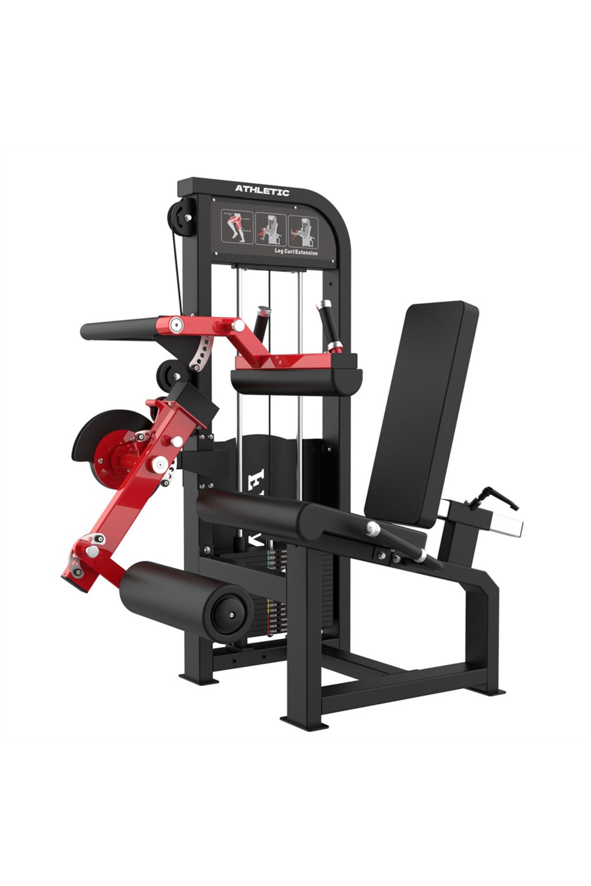 ATHLETIC TG25 - SEATED LEG CURL & LEG EXTENSION COMBO