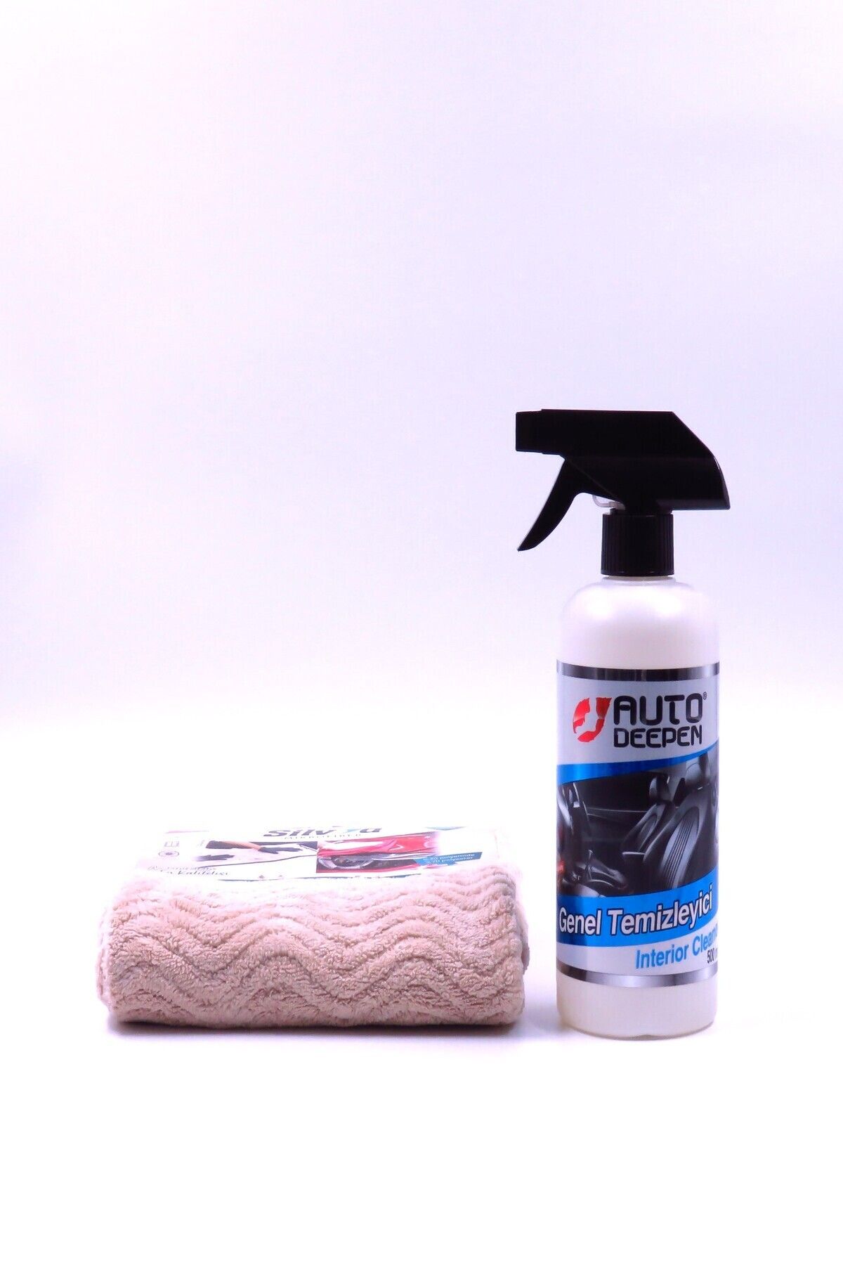 AutoDeepen 2'li Avantaj Set, Oto Genel Temizleyici 500 Ml, Mikrofiber Magic Oto Yıkama Bezi, 50x70 Cm