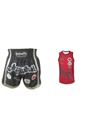 Dragondo Mt2019 Onaylı Muay Thai Müsabaka Şort Ve Dijital Baskılı Federasyon ...