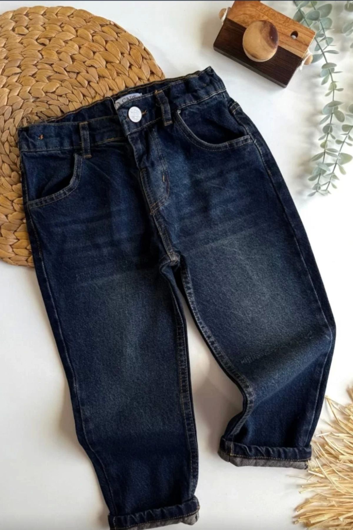 Kidmark Çocuk Modası-Boy's Dark Navy Blue Jeans 1